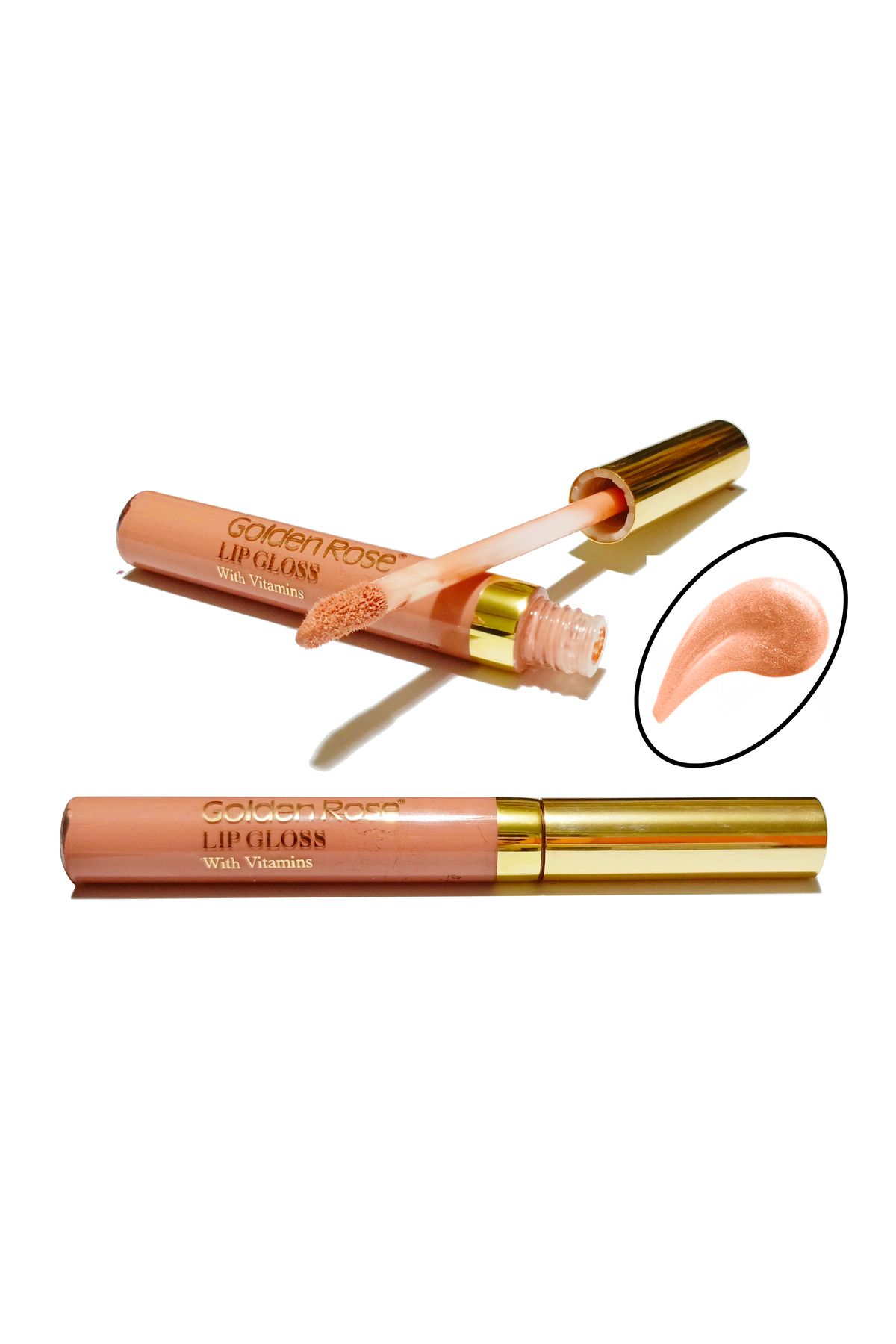Golden Rose Lip Gloss With Vitamins Simli Nude Likit Ruj No:07