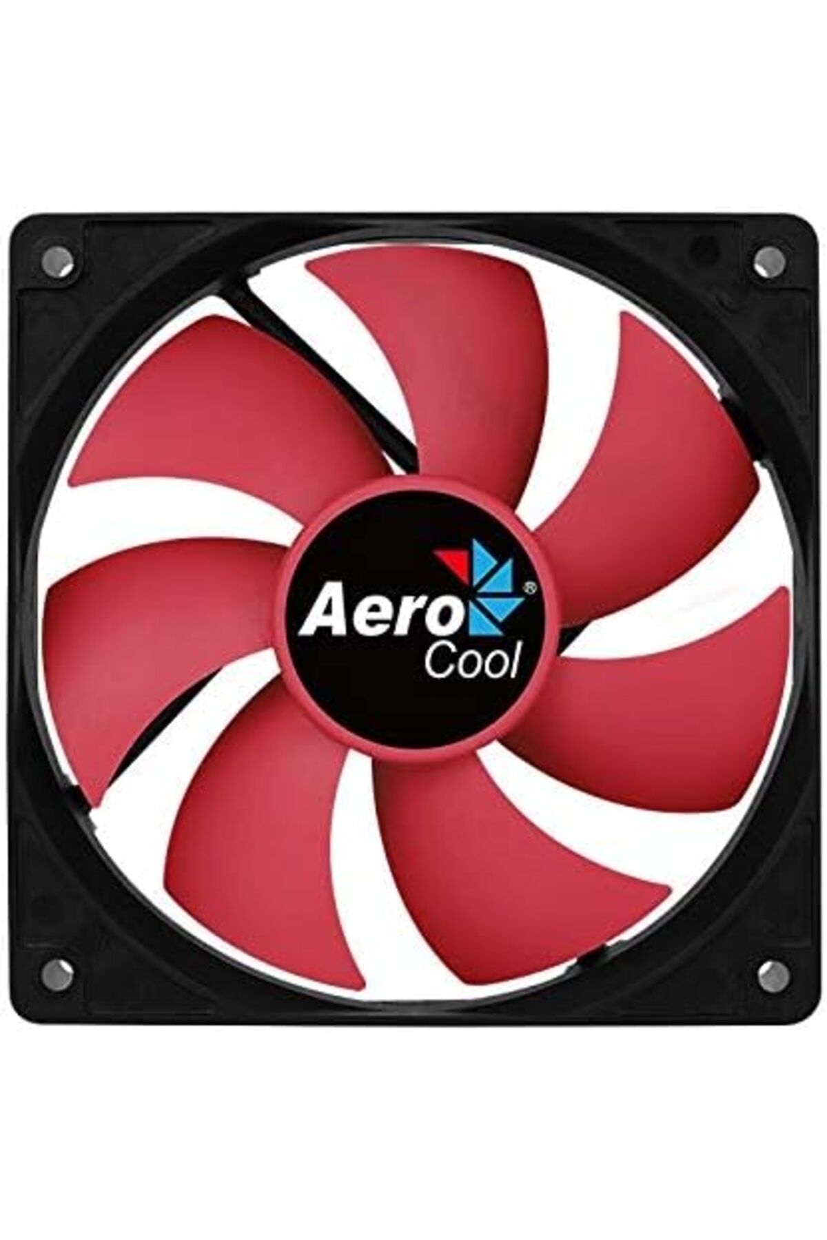 AEROCOOL Force 12cm Pwm 4pin Kırmızı Sessiz Fan