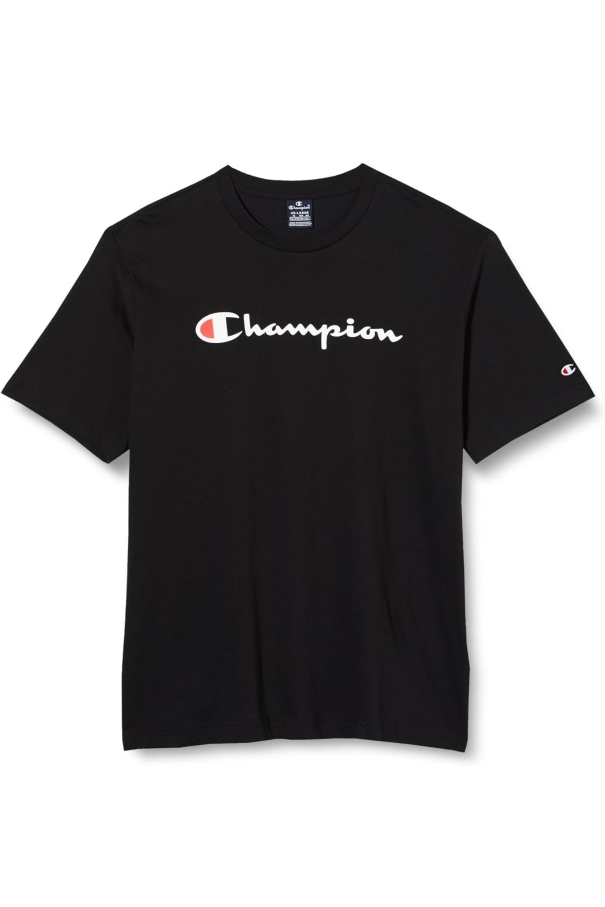 Champion Legacy Bisiklet Yaka Büyük Logo T-Shirt