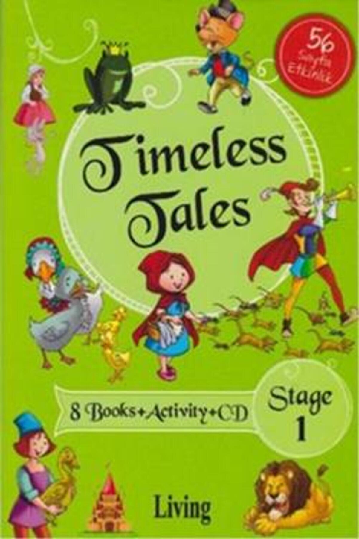 Genel Markalar Timeless Tales 8 Books Activity Cd Stage 1