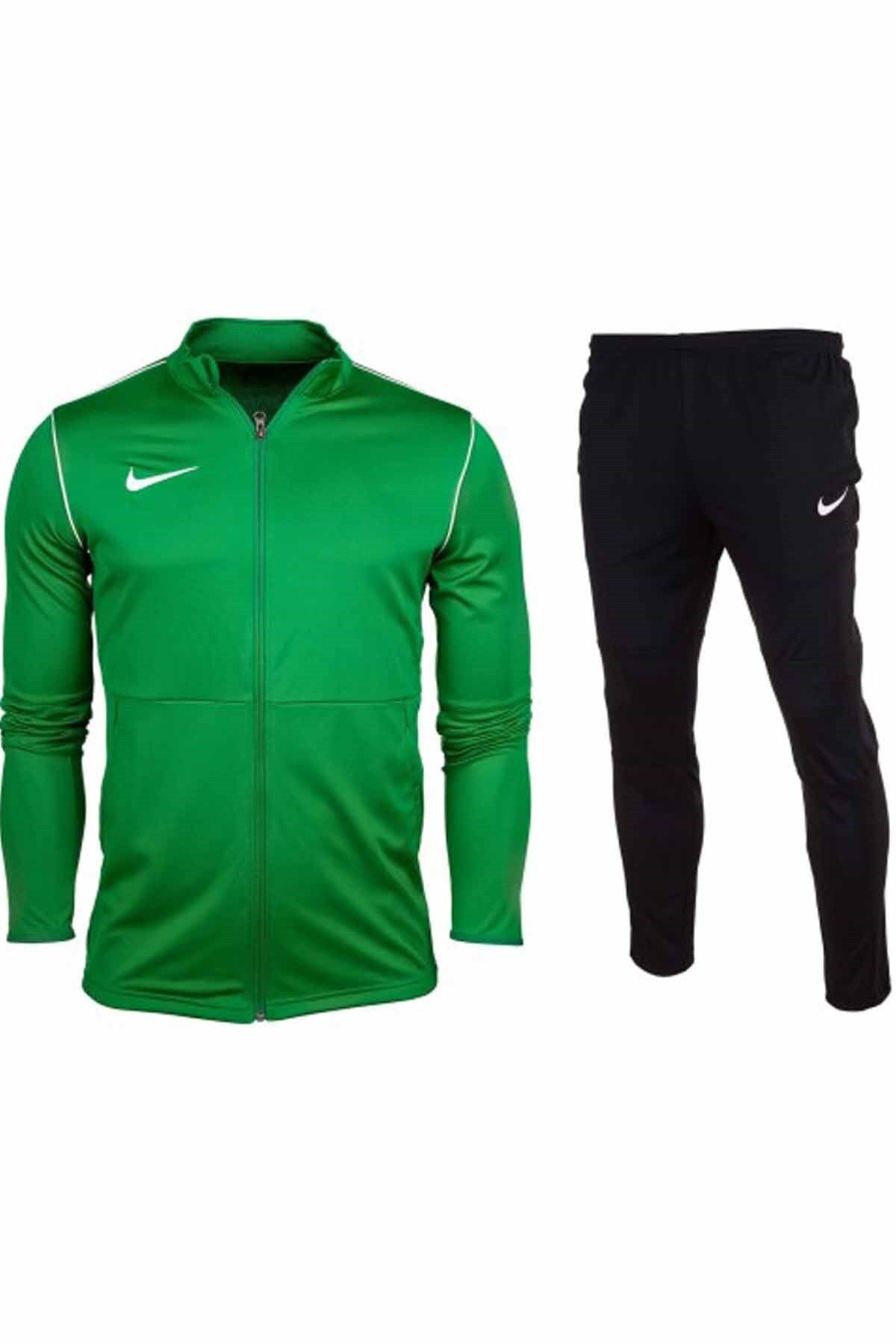 Nike Dry Park 20 B1 Erkek Eşofman Takım Nk6885-302-yeşil