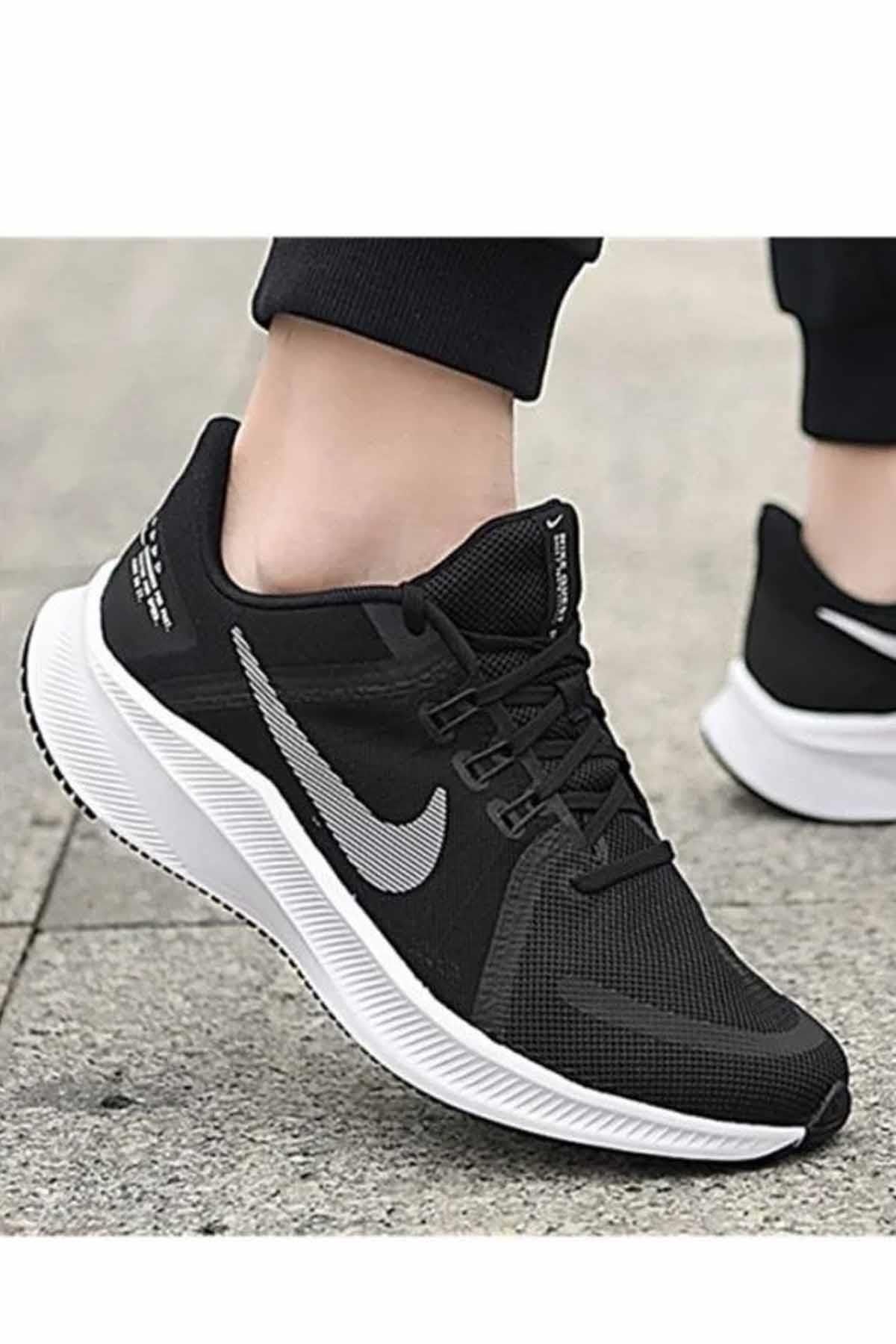 Nike Quest 4 Erkek Yürüyüş Koşu Ayakkabı Da1105-006-siyah-byz