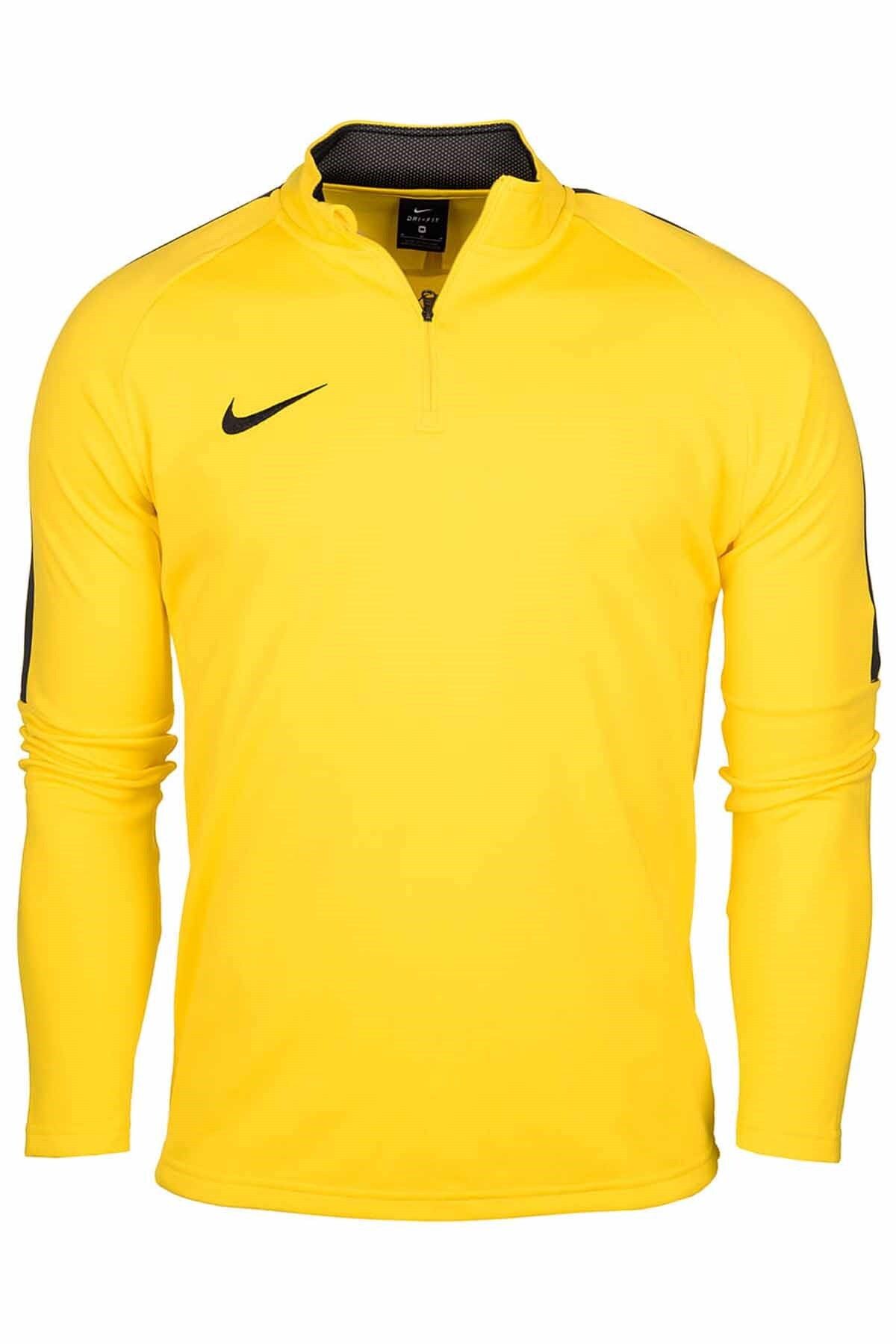Nike 893624-719 Erkek Sweatshirt N-sweatshirts-sarı