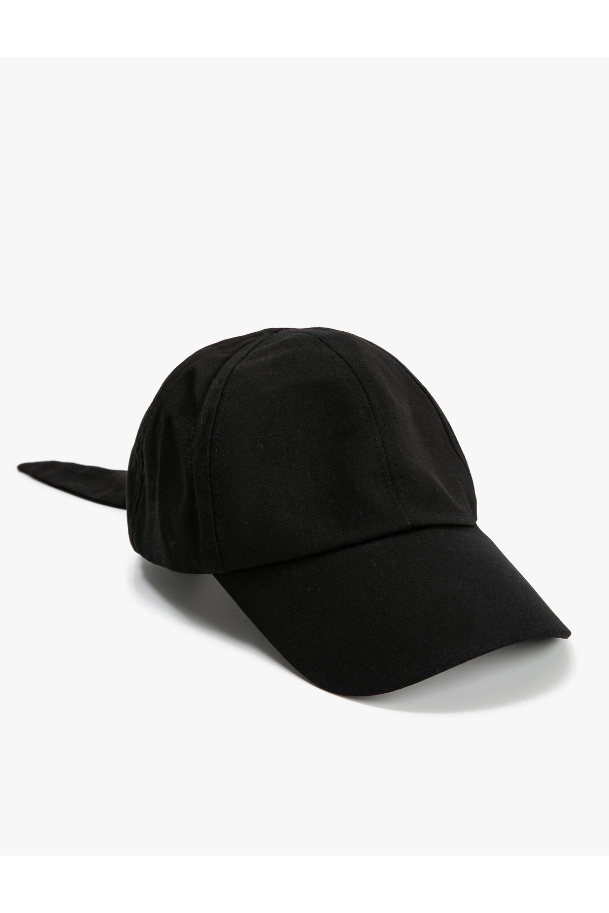 Koton Basic Cap Şapka Pamuklu Bağlama Detaylı