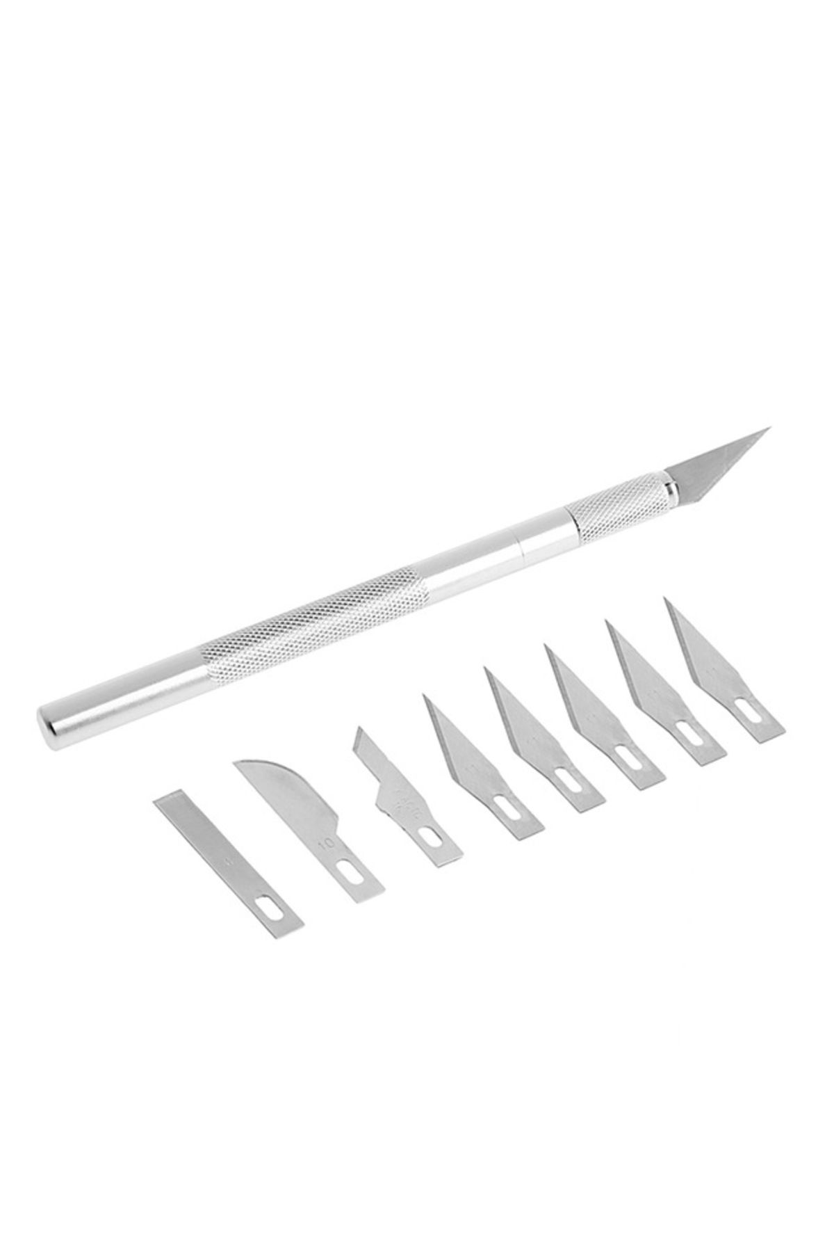Müstesna Neşter Kalemi Takımı Ahşap Oyma Seti Aletleri 5+4 Farklı Bıçaklı Ahşap Oyma Bıçağı 4 Farklı Bıçak