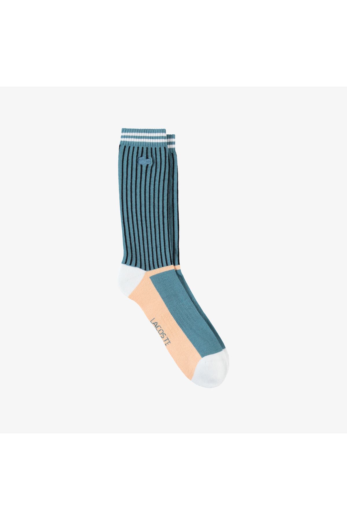 Lacoste Unisex Renk Bloklu Renkli Çorap