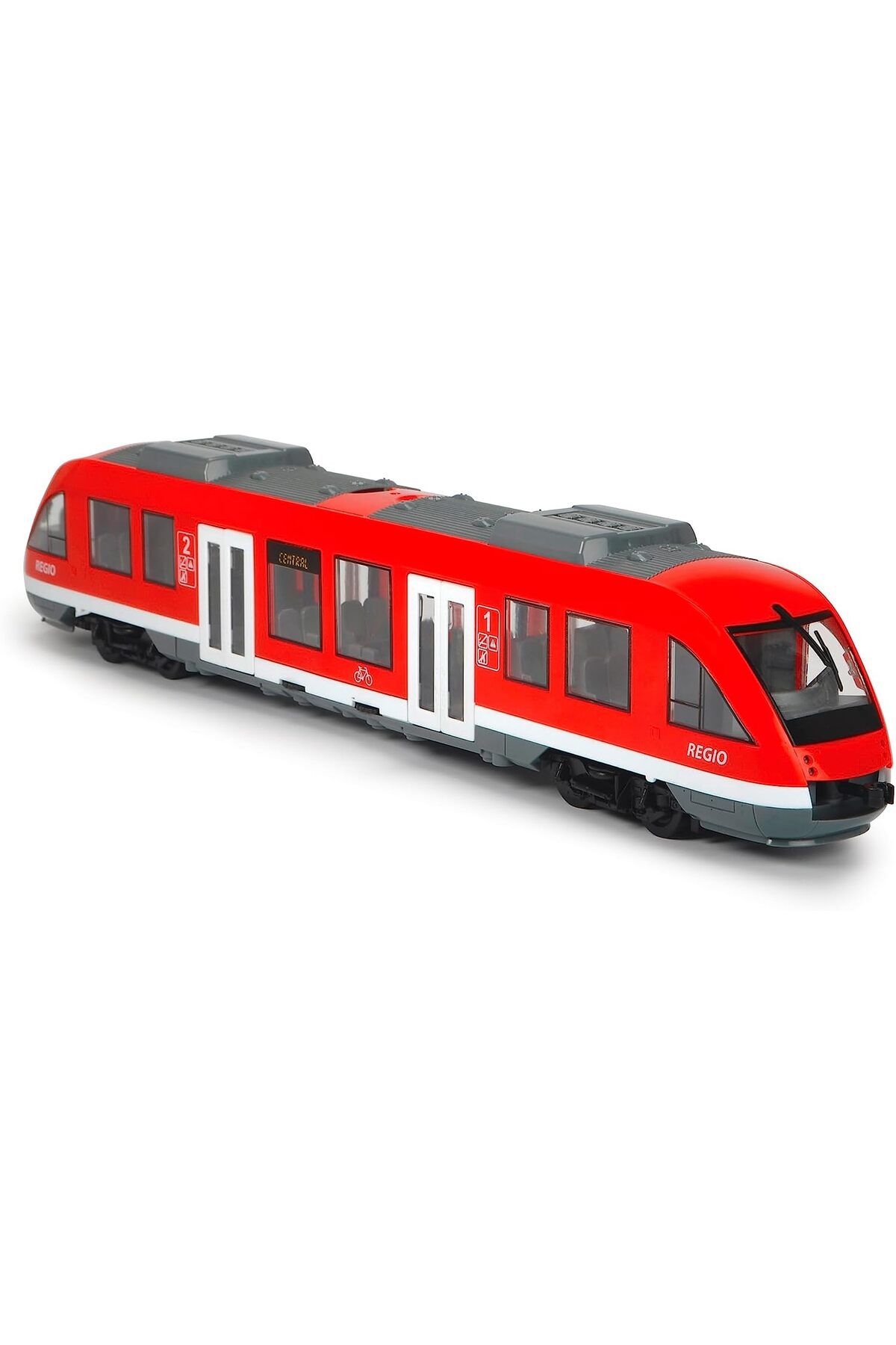 Genel Markalar , 203748002, Oyuncak Şehir Treni, 45 Cm, 1:43, Serbest Tekerlekler, City Train