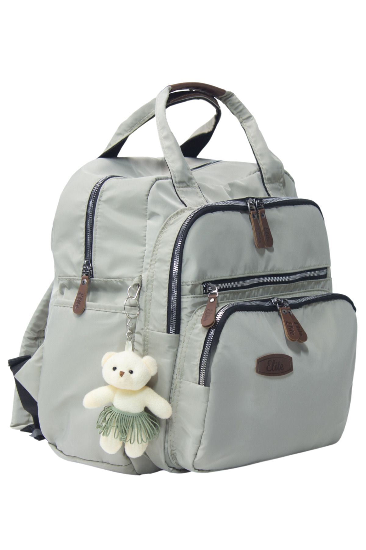 Elite Seal Taş Rengi Toscana Anne Bebek Bakım Çantası - Rock Color Mother Baby Bag