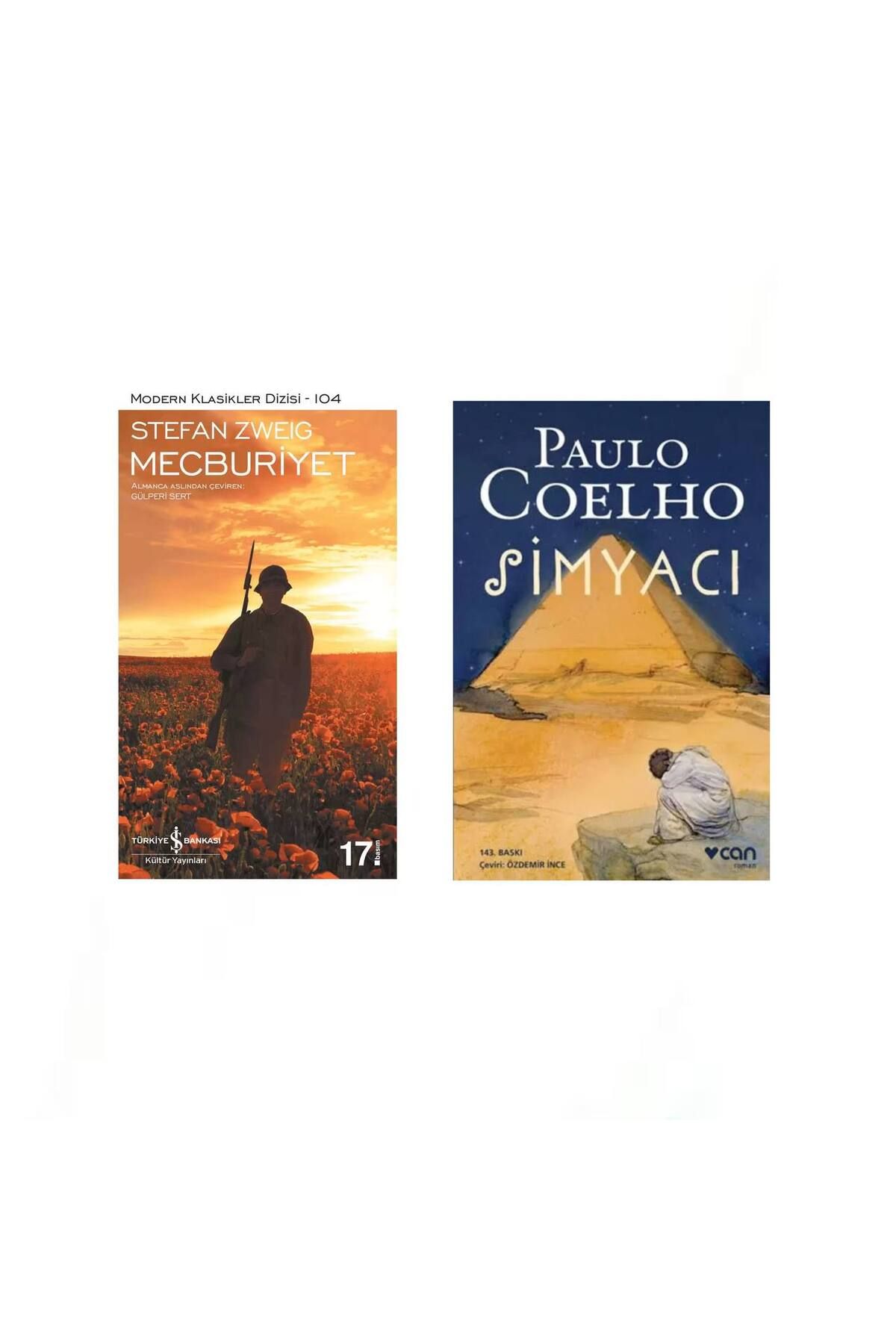 Türkiye İş Bankası Kültür Yayınları Mecburiyet (Stefan Zweig) - Simyacı (Paulo Coelho)