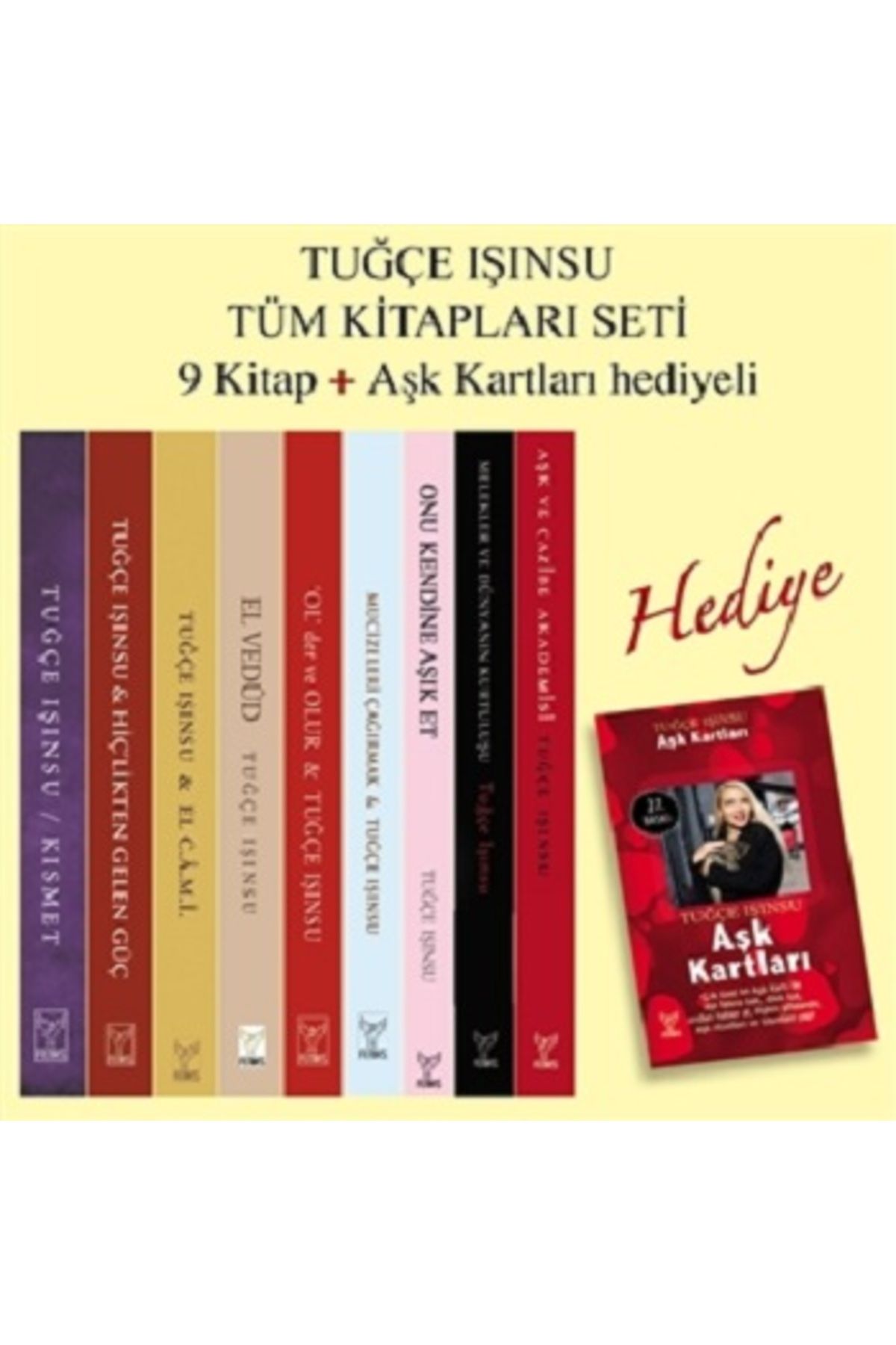 Feniks Yayınları Tuğçe Işınsu Tüm Kitapları Seti (10 KİTAP)