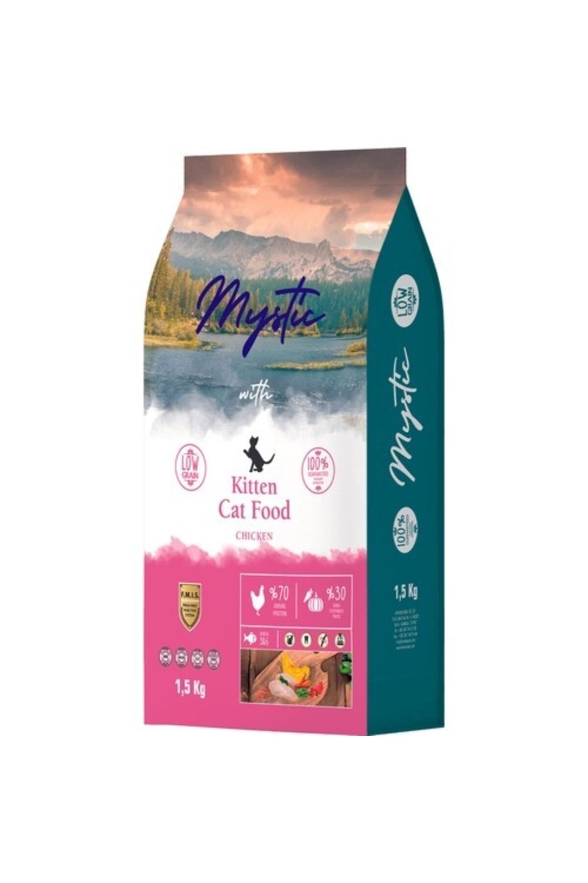 Mystic Az Tahıllı Tavuklu Yavru Kedi Maması 1,5 kg