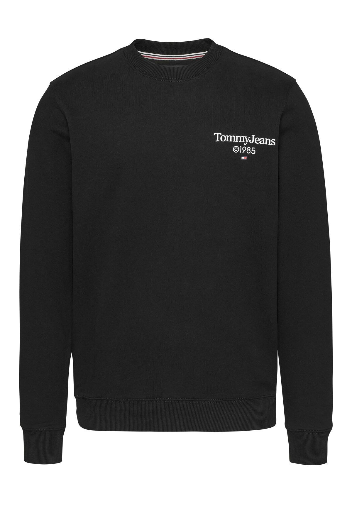 Tommy Hilfiger Black Sweatshirt For Erkek
