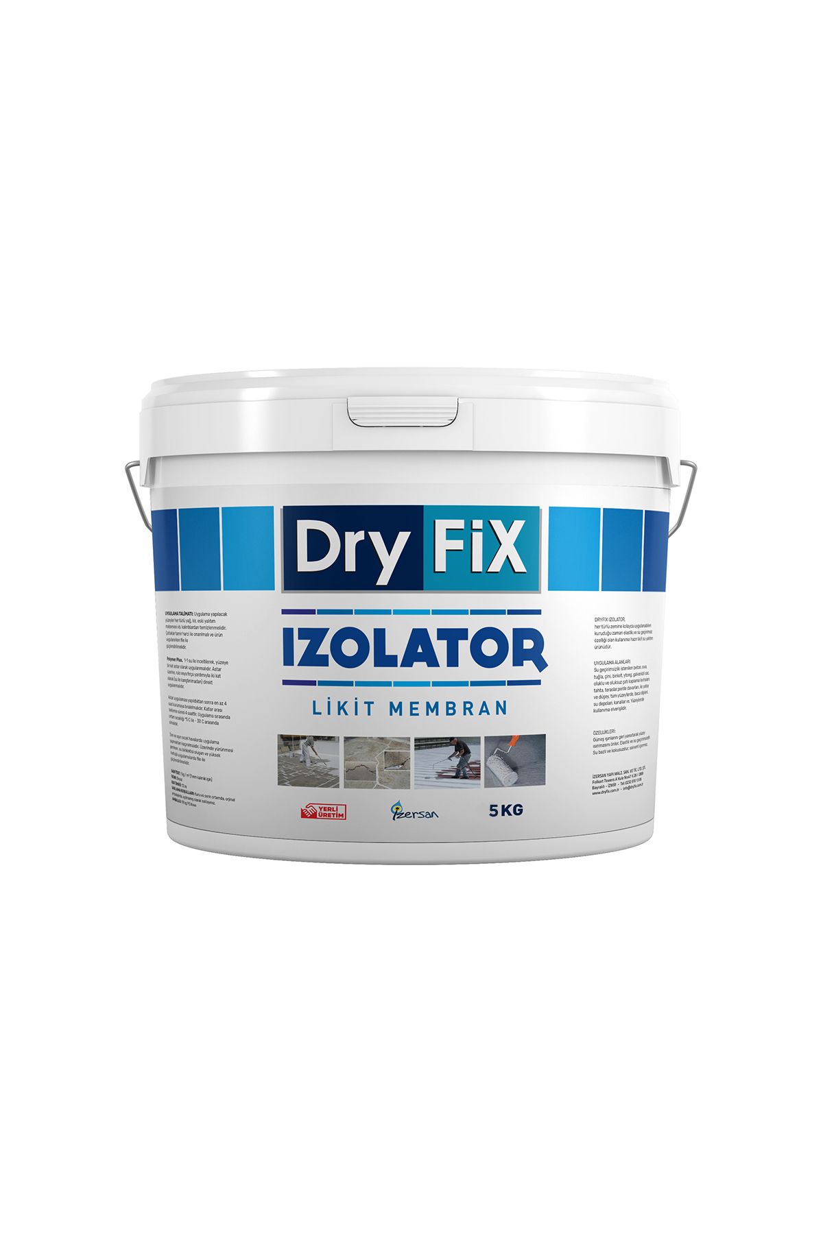 Dryfix Elastomerik Reçine Esaslı Likit Membran 5kg | Izolator