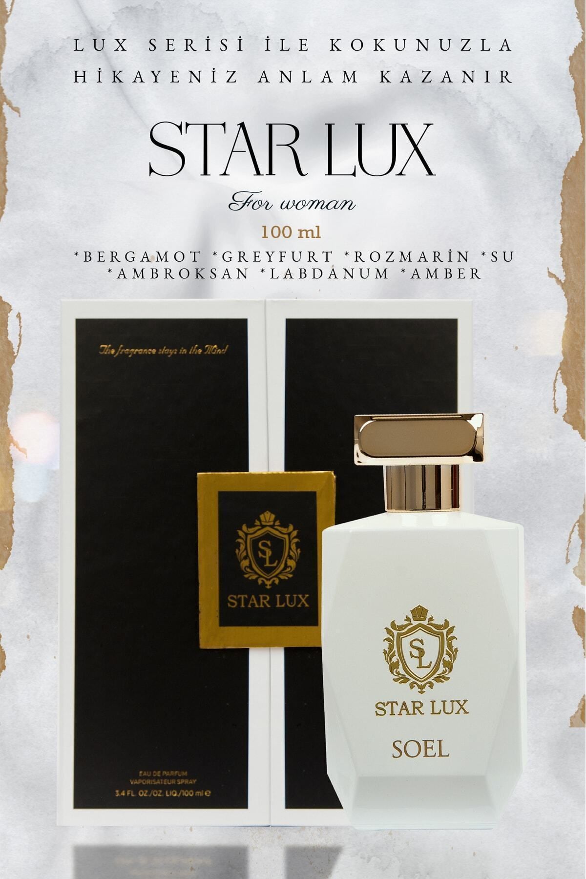 Soel Parfüm Star Lux Parfümü Edp 100 Ml Nich Special For You