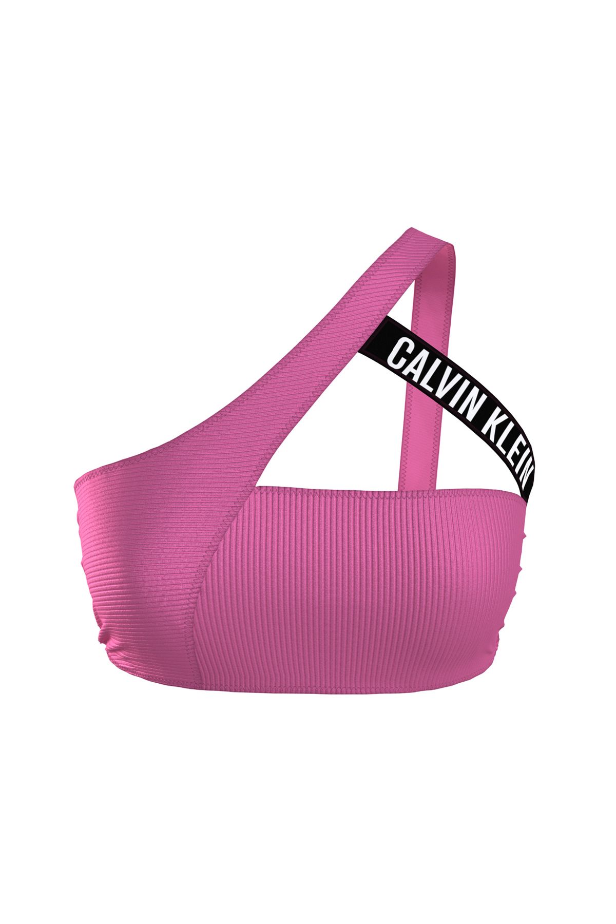 Calvin Klein Pembe Kadın Bikini Üst ONE SHOULDER BRALETTE-RP KW0KW02388