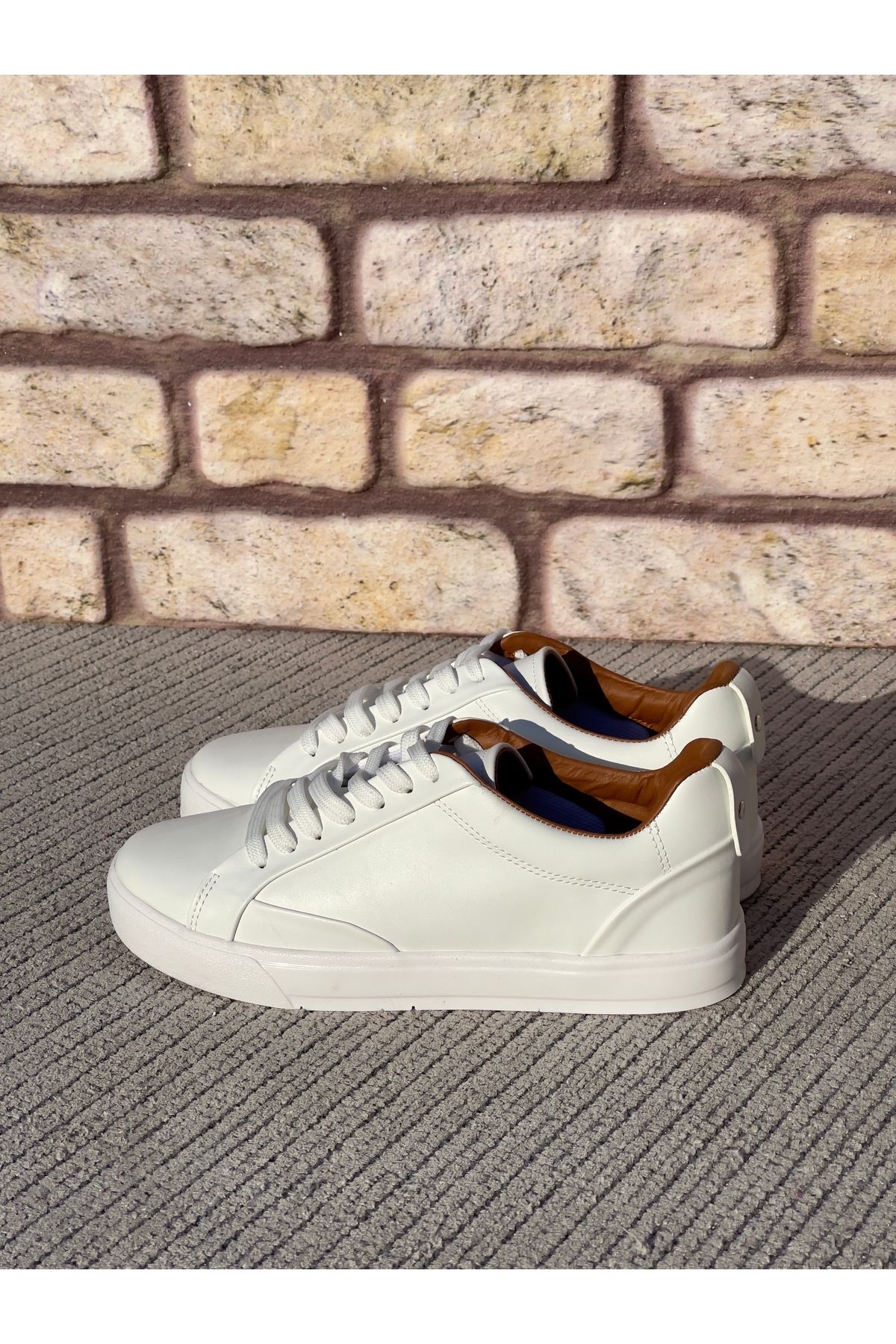 Byki ZR Beyaz Sneaker Günlük Spor Ayakkabı Erkek Unisex