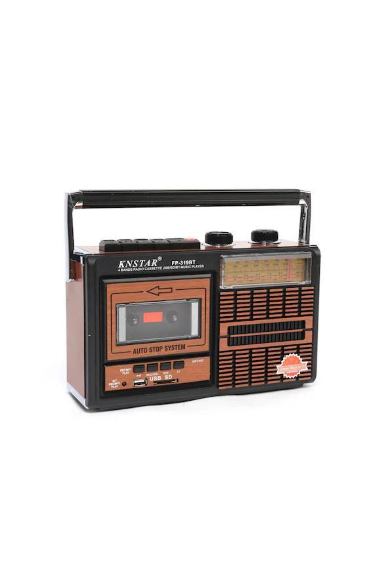 L'eDoren Tepe Fp-319U Nostaljik Bt+Usb+Sd+Fm Kaset Çalar Radyo