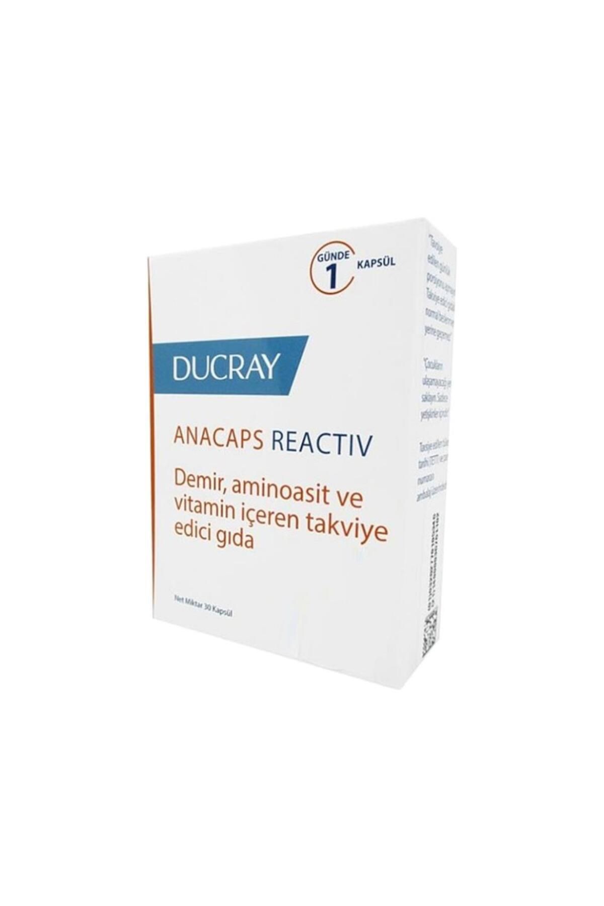 Ducray Anacaps Reactiv 30 Kapsül Besleyici Gıda Takviyesi