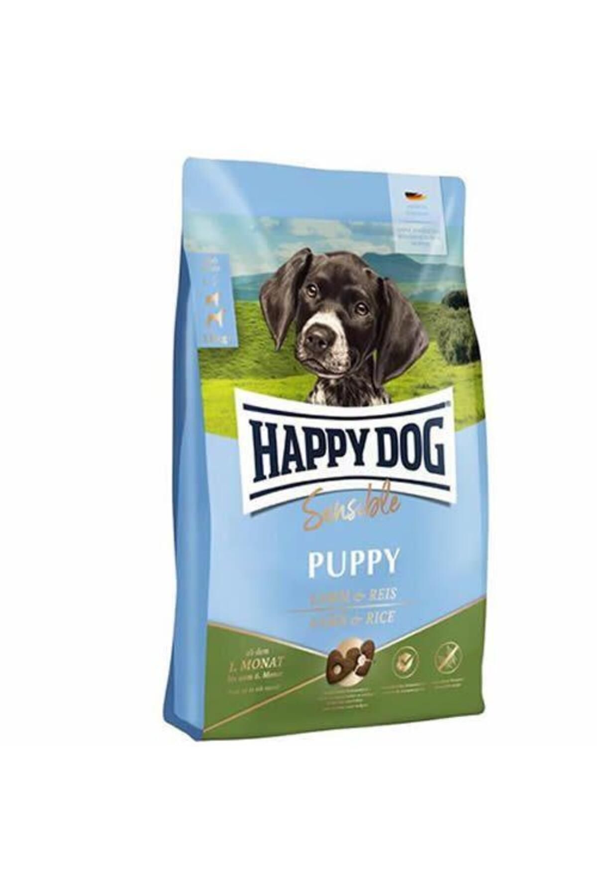 Happy Dog Sensitive Puppy Kuzu Ve Pirinçli Yavru Köpek Maması 10 Kg