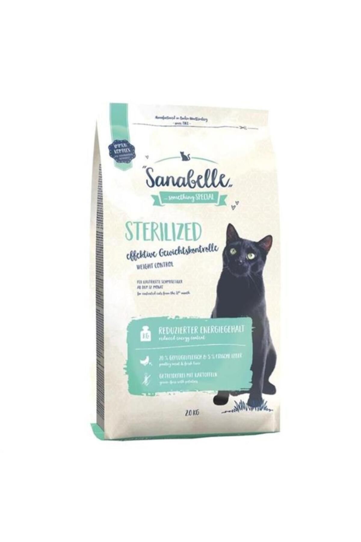 Sanabelle Sterilizsed Kısırlaştırılmış Tahılsız Kedi Maması 10 Kg