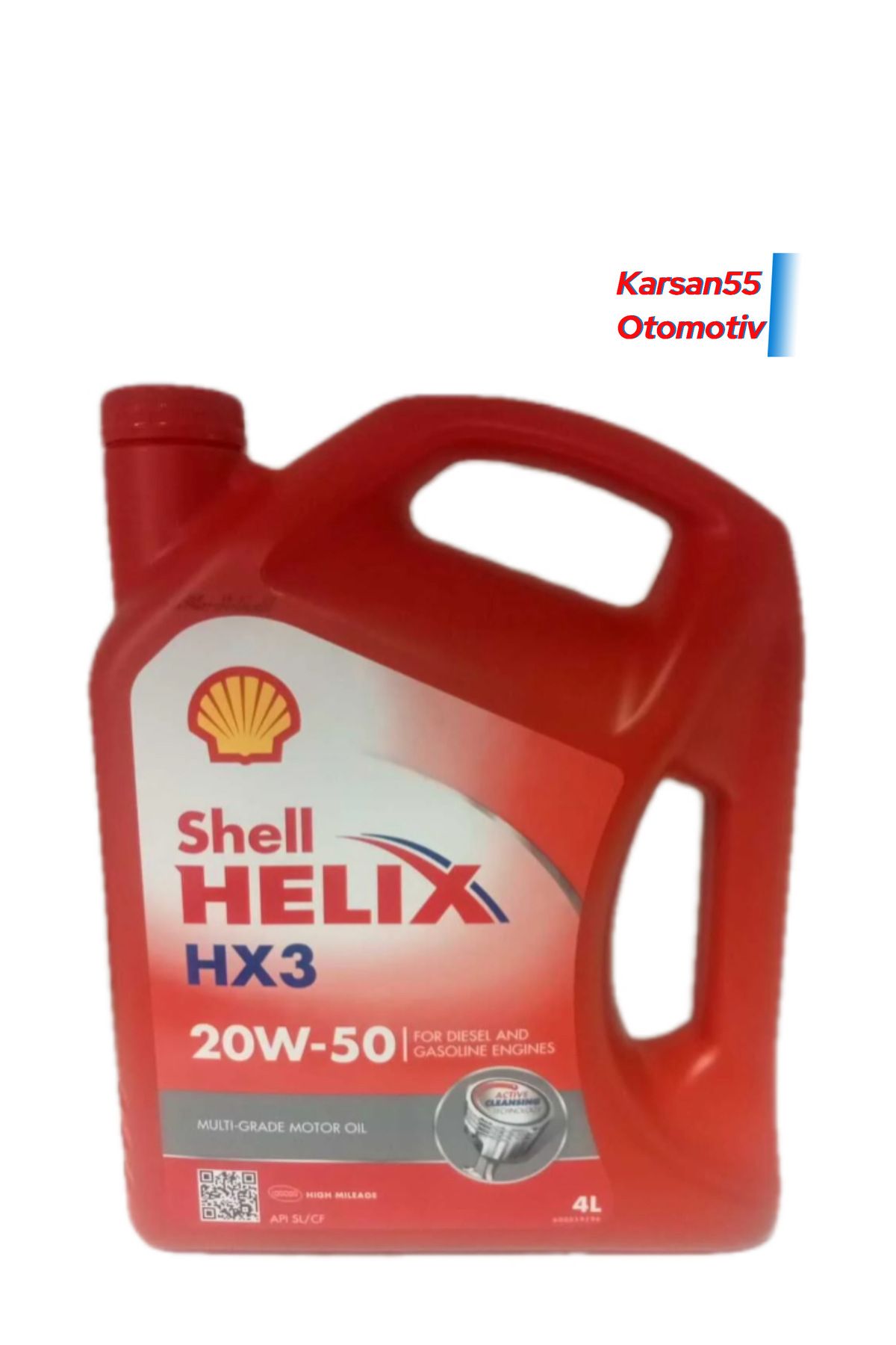 Shell HELİX HX3 20W/50 4LT ÜRETİM 2023