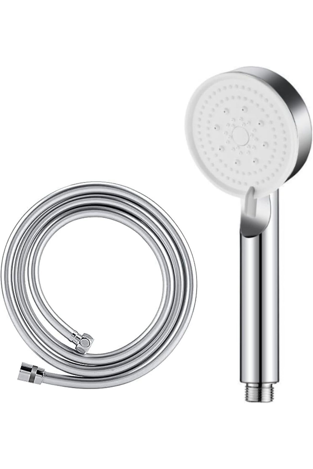 Store Glee Turbo 5 Fonksiyonlu Duş Seti - Yüksek Basınçlı Duş Başlığı ve Kopmaz PVC Hortum (150c