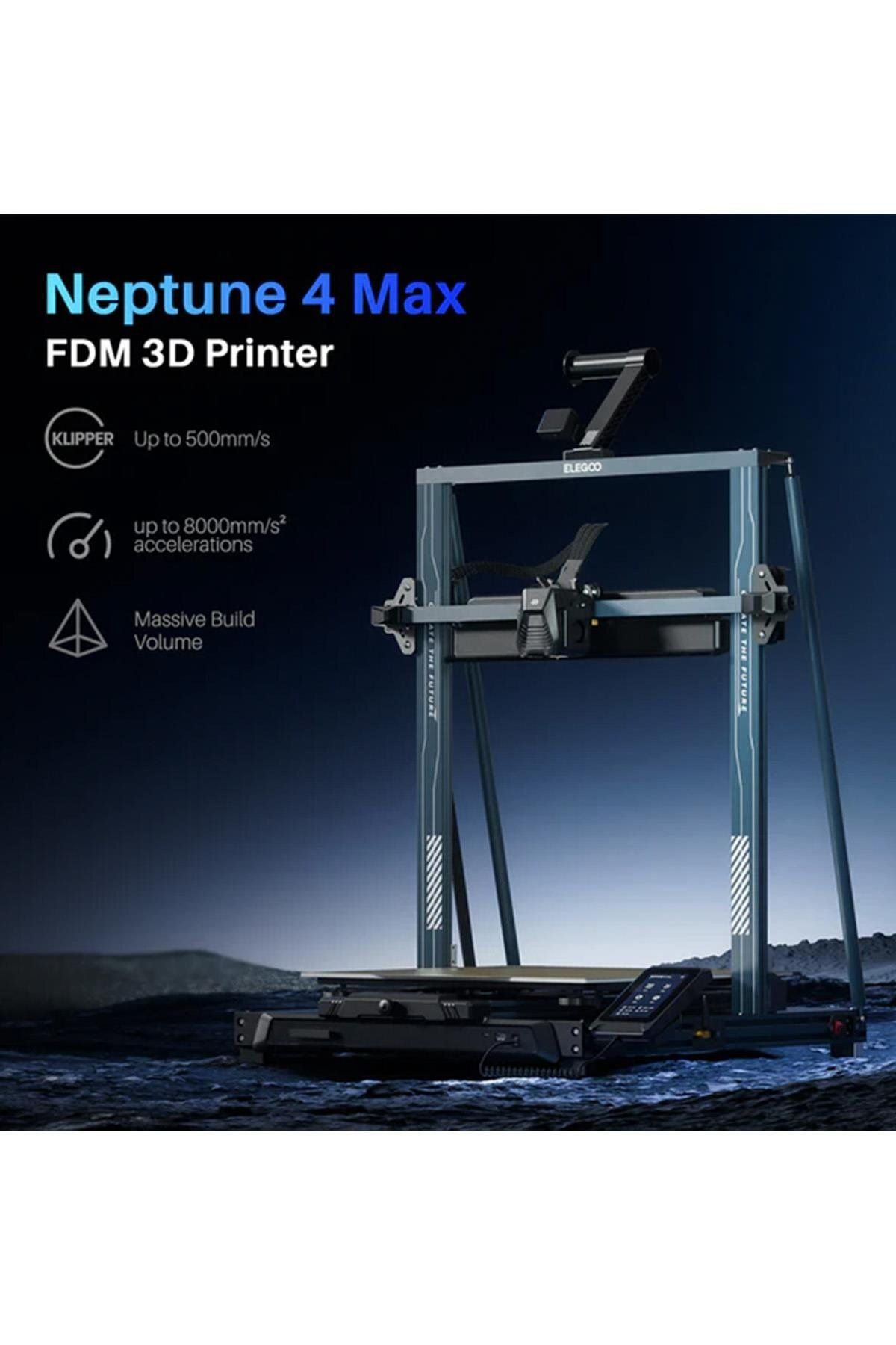 ELEGOO Neptun 4 Max 3D Yazıcı - 3DFarm Robotics