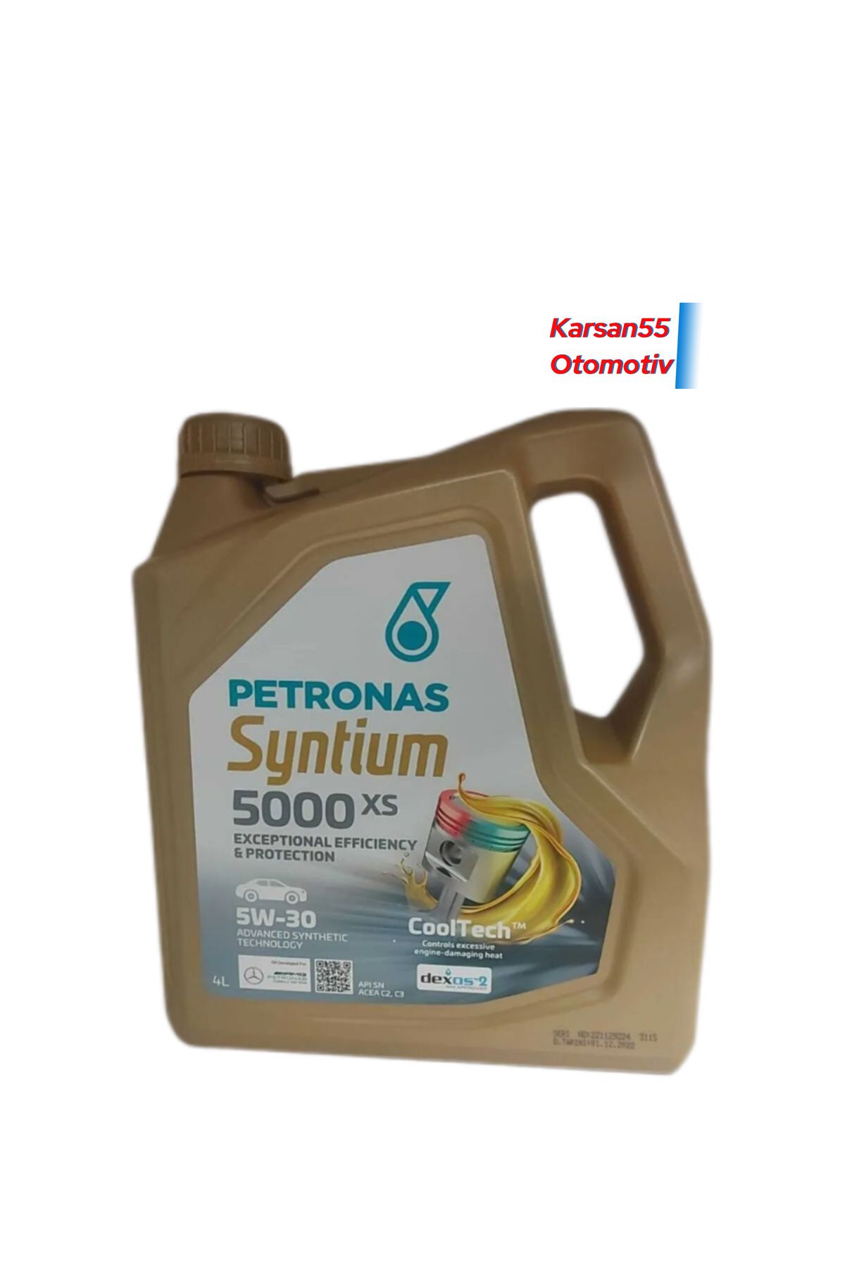Petronas Syntium 5000 Xs 5w30 4 Litre (ORJİNAL ÜRÜN)