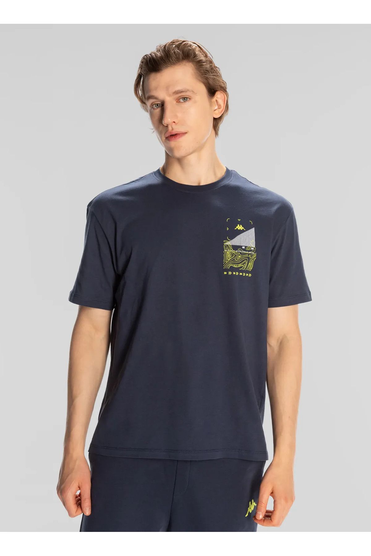 Kappa T-Shirt, XL, Mavi