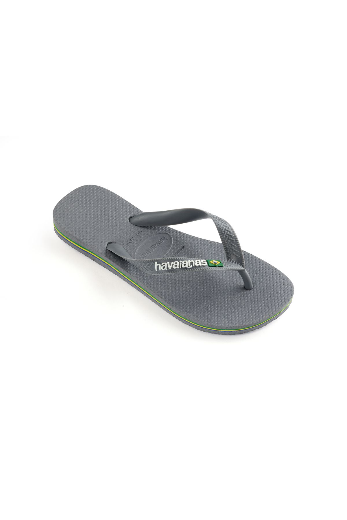 Havaianas HAVAINAS  BRASIL  LOGO  STEEL  GREY/STEEL  GREY