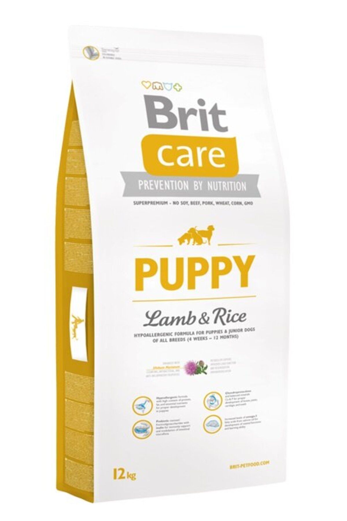 Brit Care Puppy All Breed Kuzu Etli & Pirinçli Yavru Köpek Maması 12 Kg