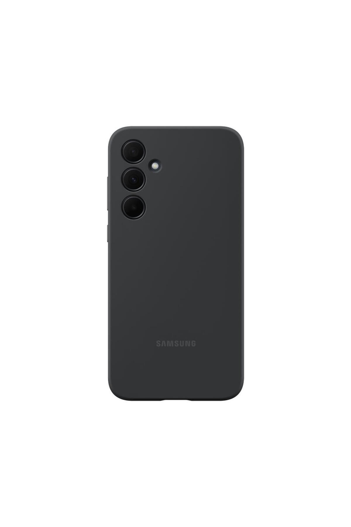 Samsung Galaxy A35 Silikon Kılıf - Siyah