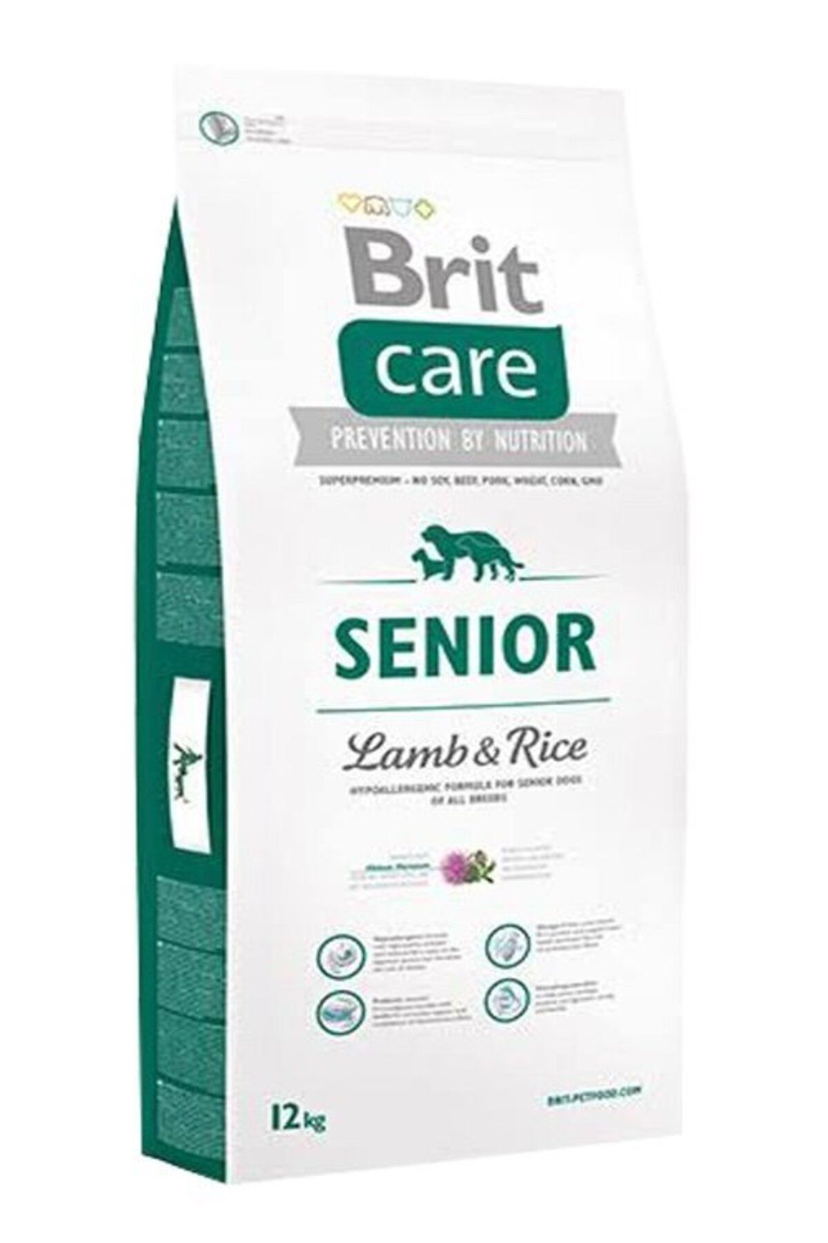 Brit Care Senior Kuzu Etli Ve Pirinçli Yaşlı Köpek Maması 12 Kg