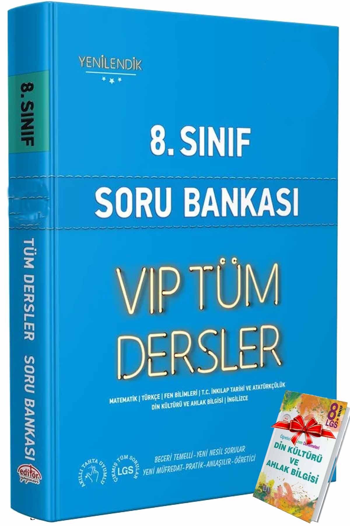 Editör Yayınları 8. Sınıf Vıp Tüm Dersler Soru Bankası