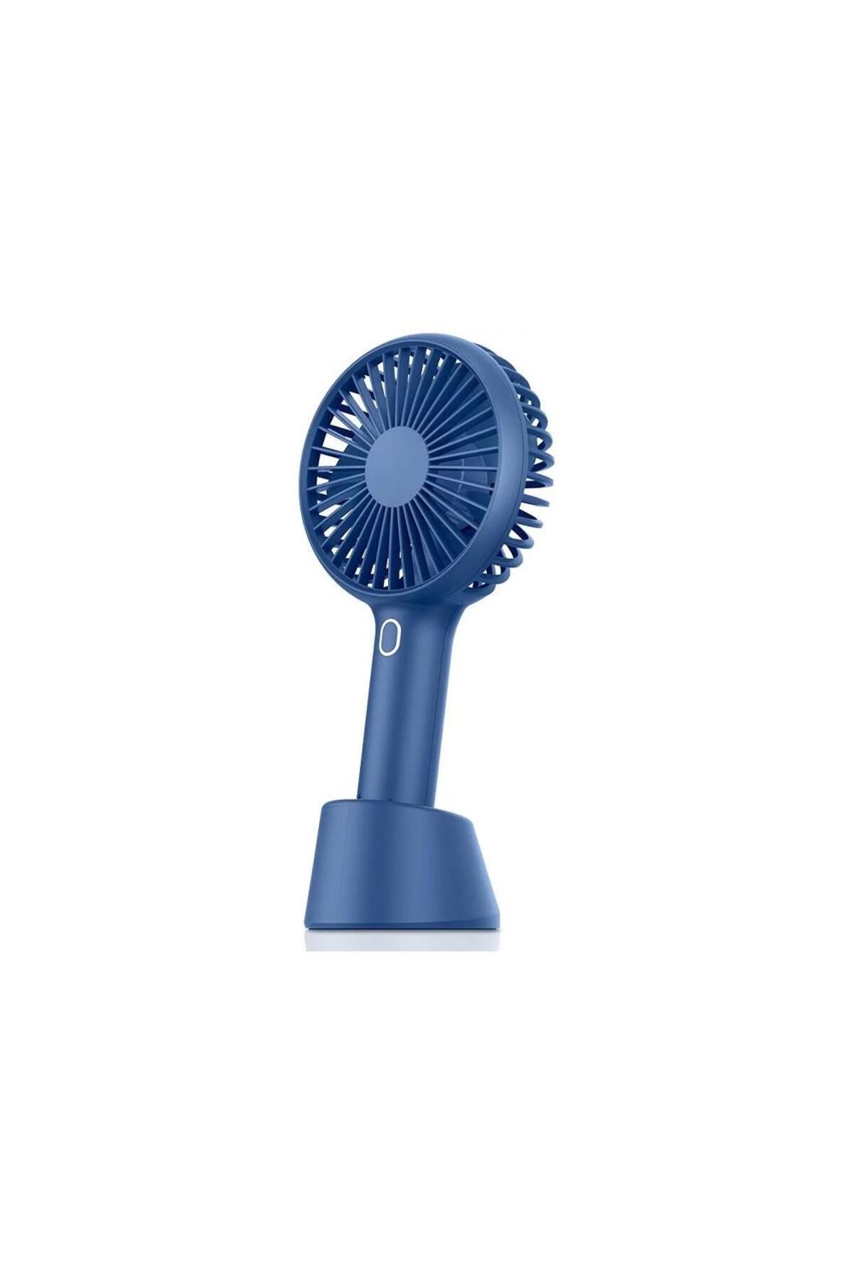 Spigen Tquens Taşınabilir Şarjlı Mini Fan Sessiz Soğutucu H900 Blue - 000EH24398
