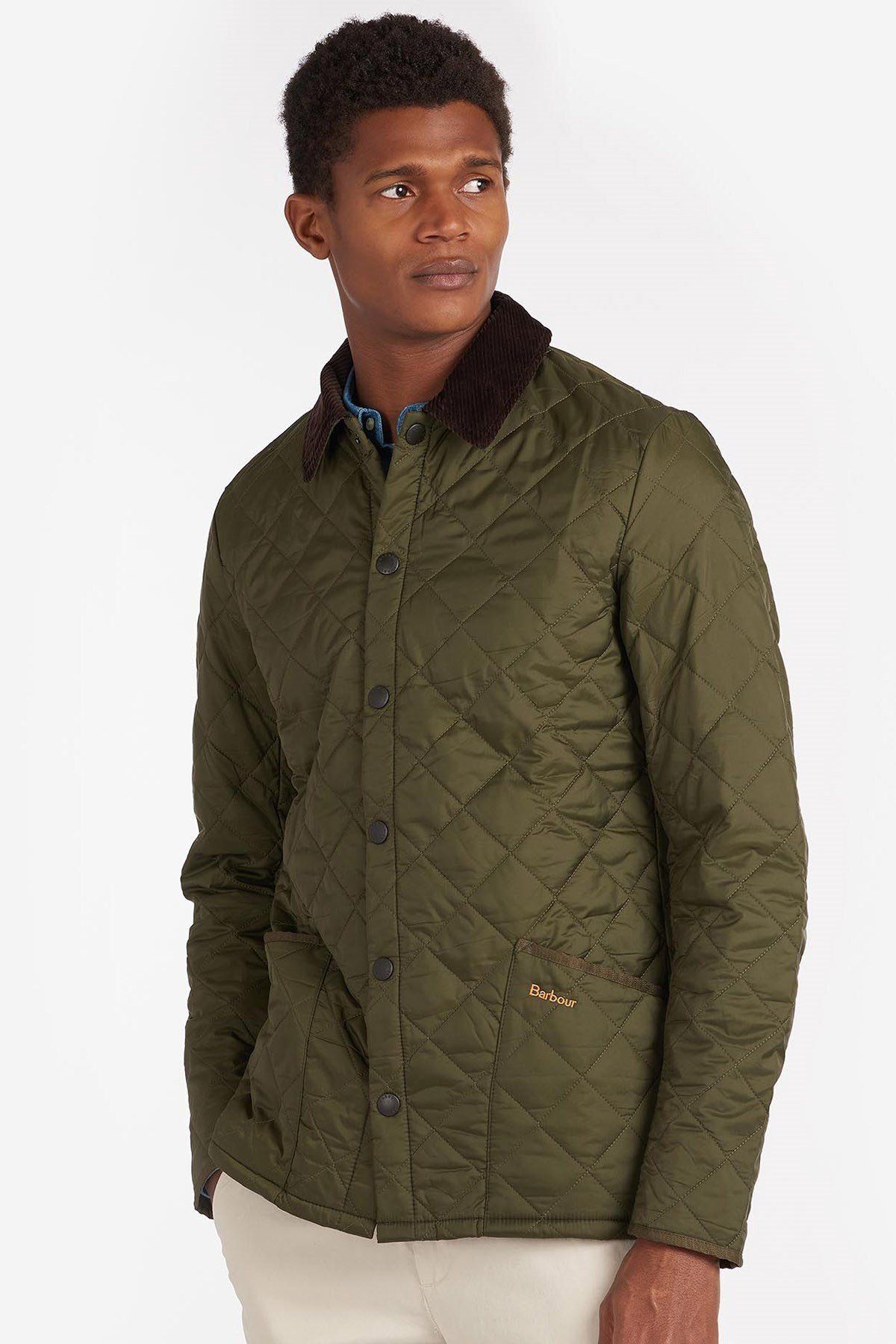 Barbour Heritage Liddesdale® Kapitone Slim Fit Ol71 Olive