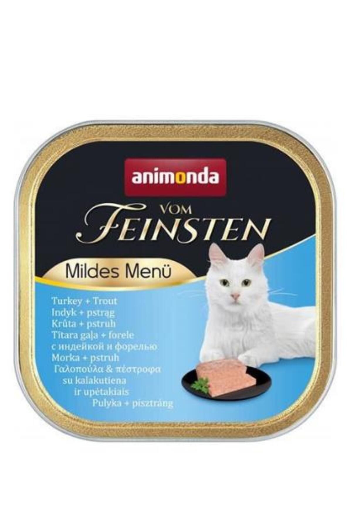 Animonda Vom Feinstein Hindi/alabalık Kedi Konservesi 100 gr