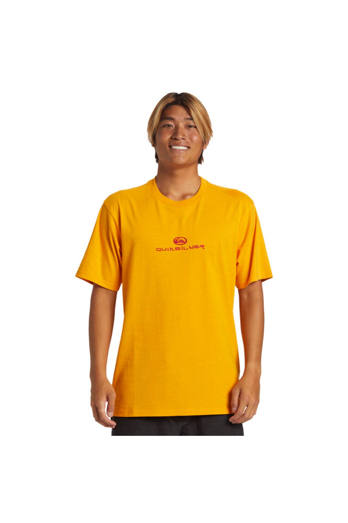 Quiksilver Dragon Fist Moe Erkek Sarı Günlük Stil T-Shirt AQYZT09544-NJZ0