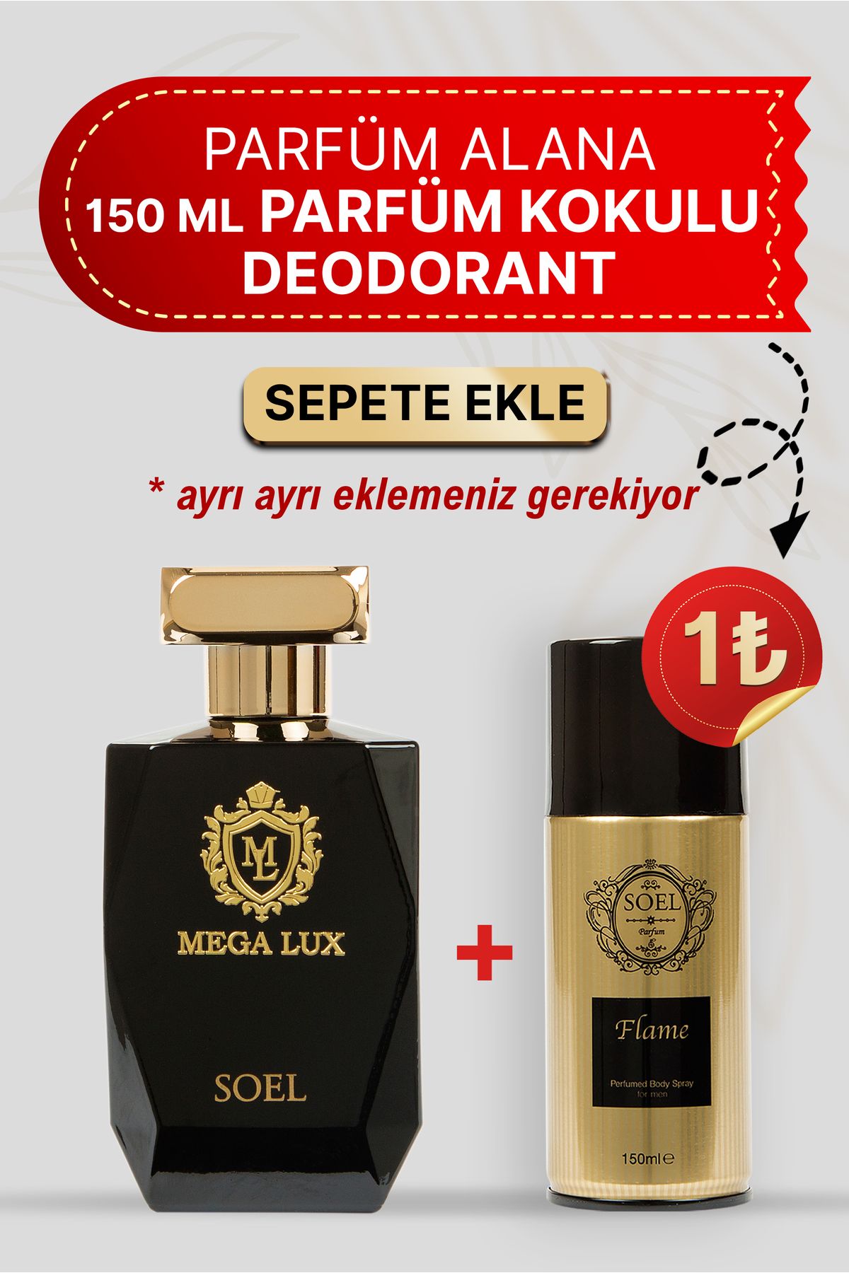 Soel Parfüm Mega Lux Erkek Parfümü Edp 100 Ml Nich Special For You