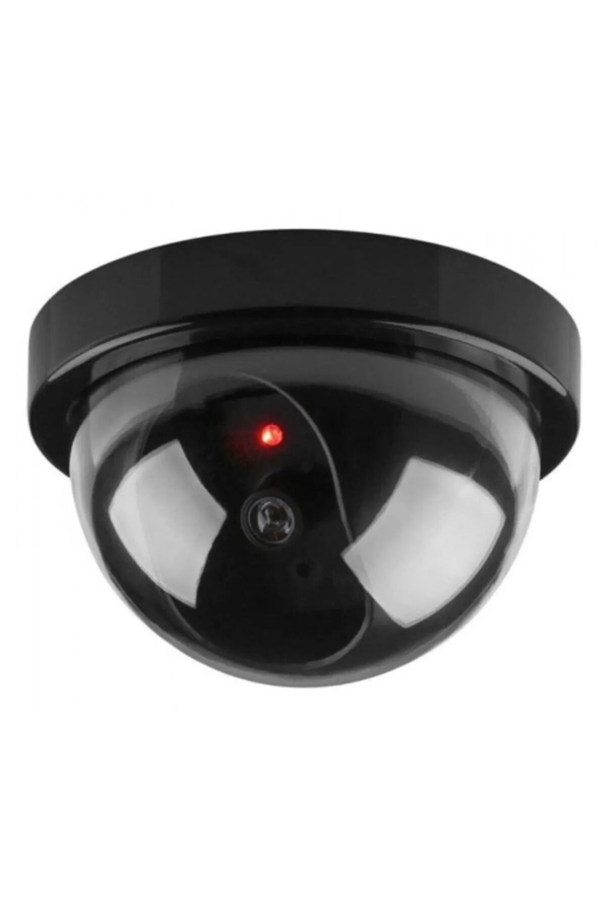 Greathings Caydırıcı Güvenlik Kamerası Led Işıklı Dome Tipi Fake