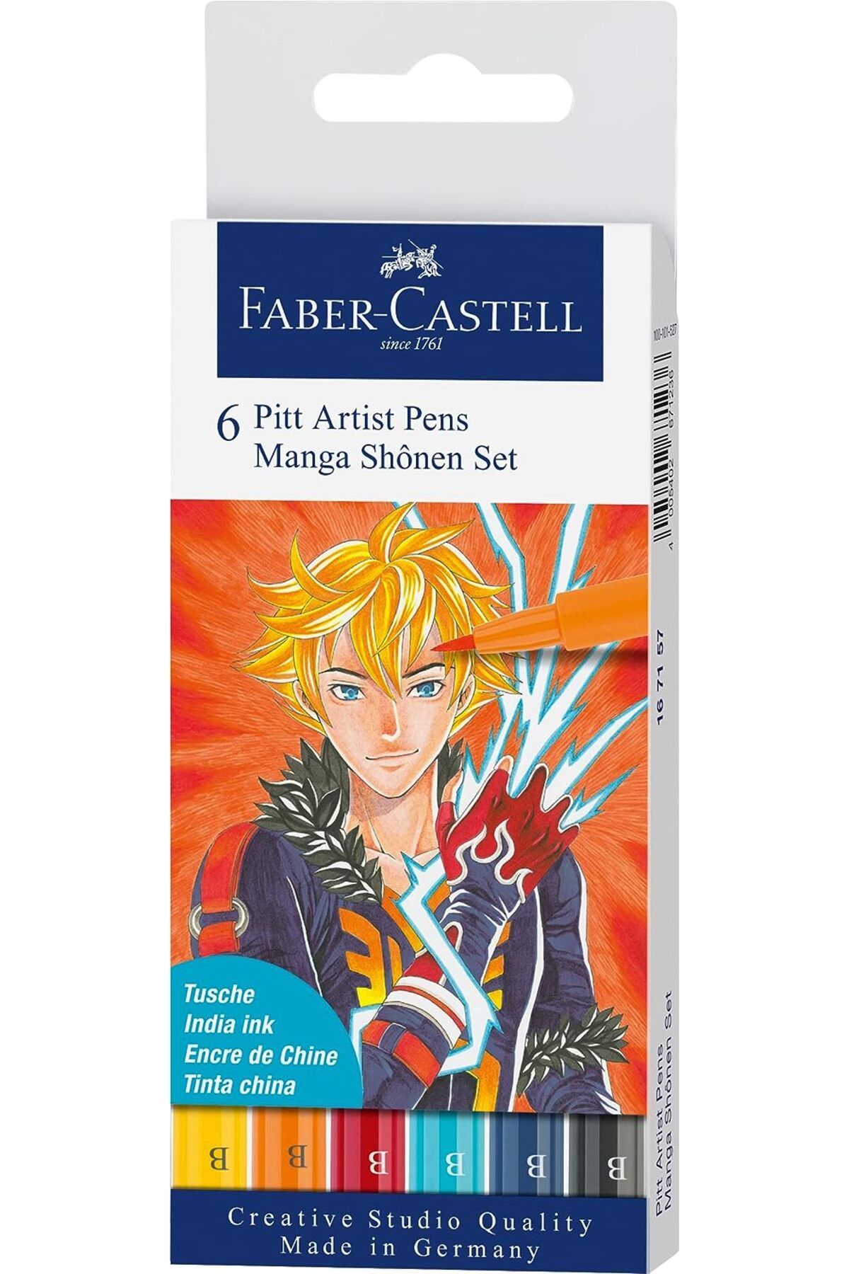 Faber Castell 'pitt Artist Pen Manga 6lı Set, Shône