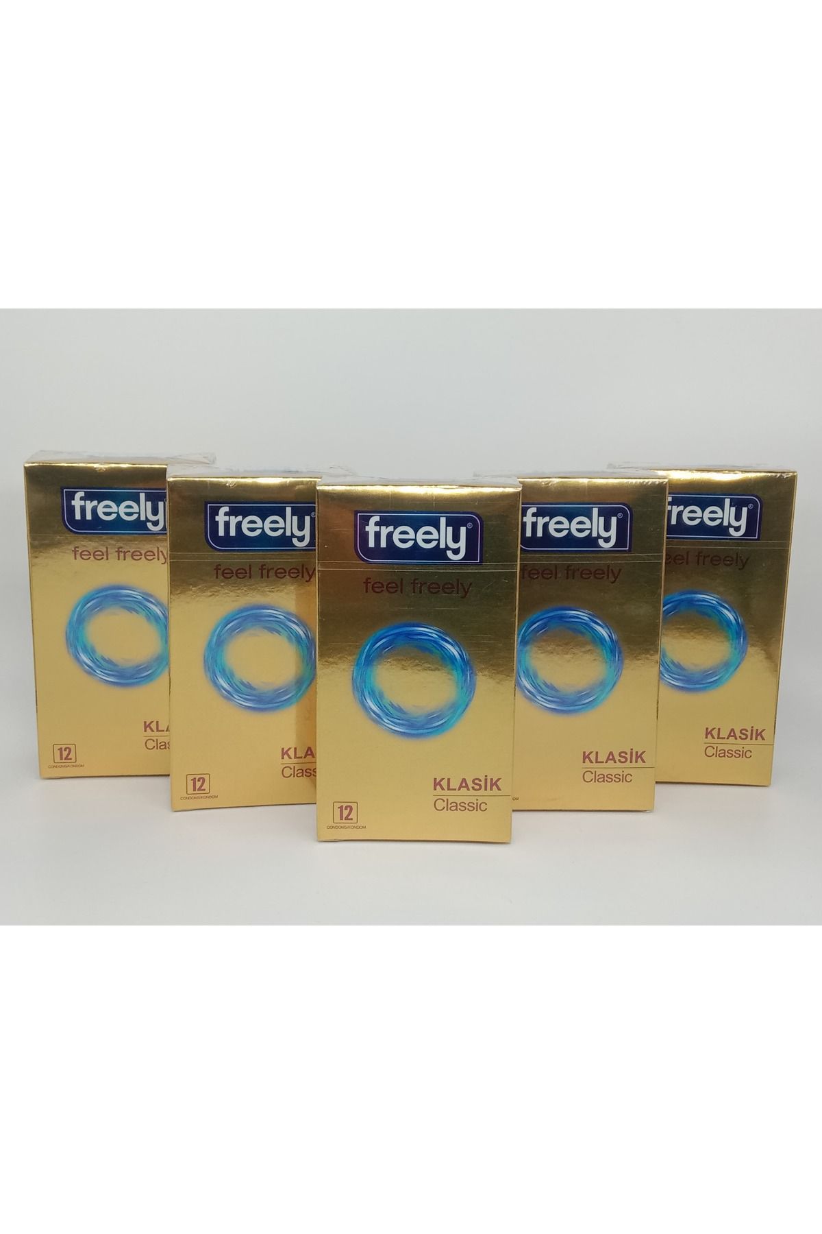 Freely Prezervatif 12'li x 5 Kutu