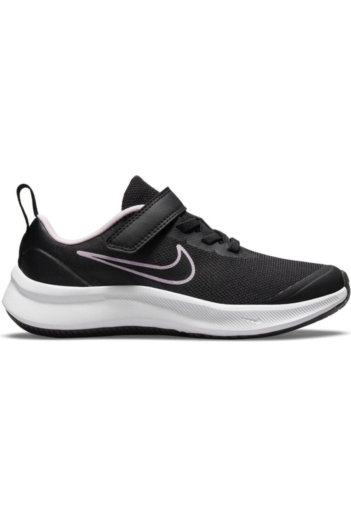 Nike Star Runner 3 (PSV) Çocuk Yürüyüş Koşu Ayakkabı Da2777-002-siyah-lila