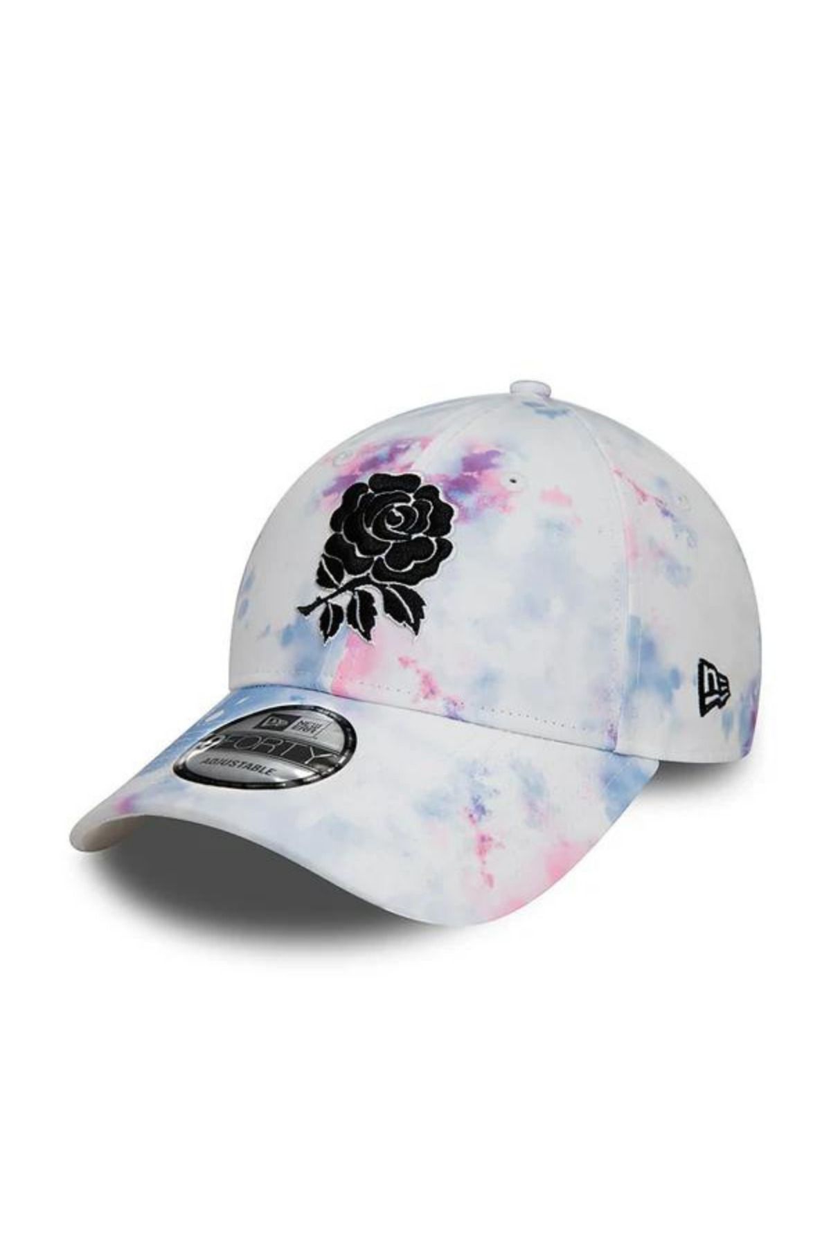 NEW ERA Rugby Football Union All Over Print Tiedye White 9FORTY Ayarlanabilir Şapka