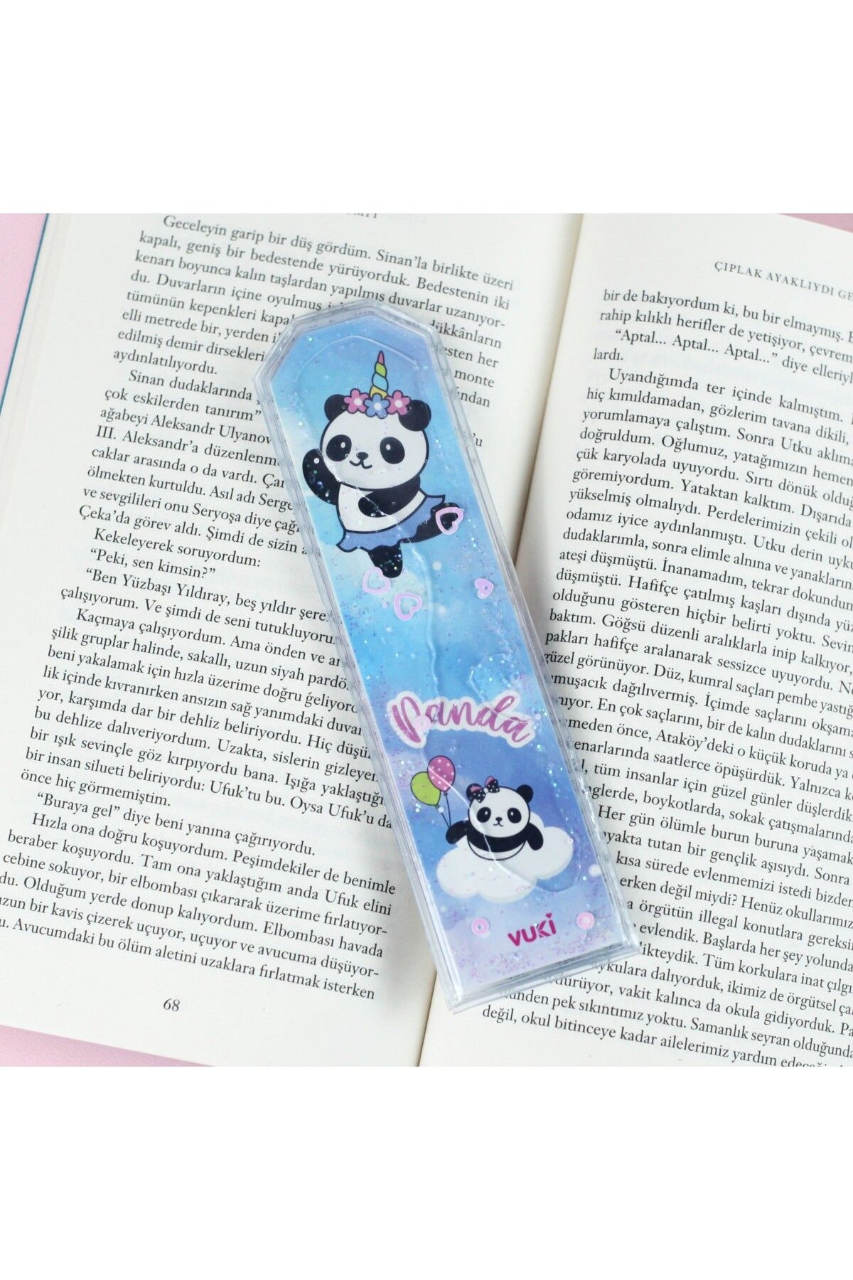 Şeker Ofisi Kitap Ayracı Panda Model