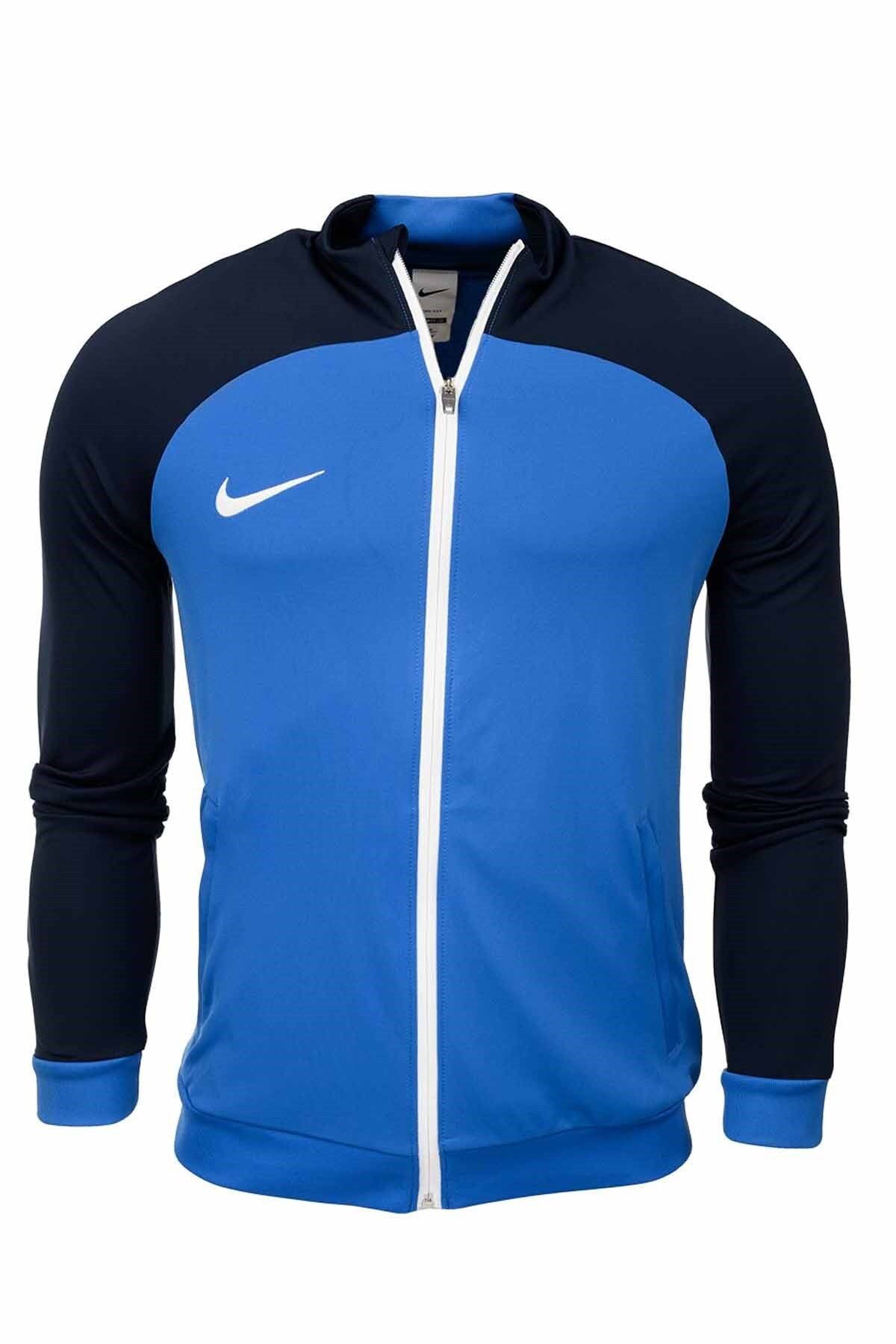 Nike Sweatshirt Academy Pro Erkek Eşofman Üst Dh9234-463-mavi