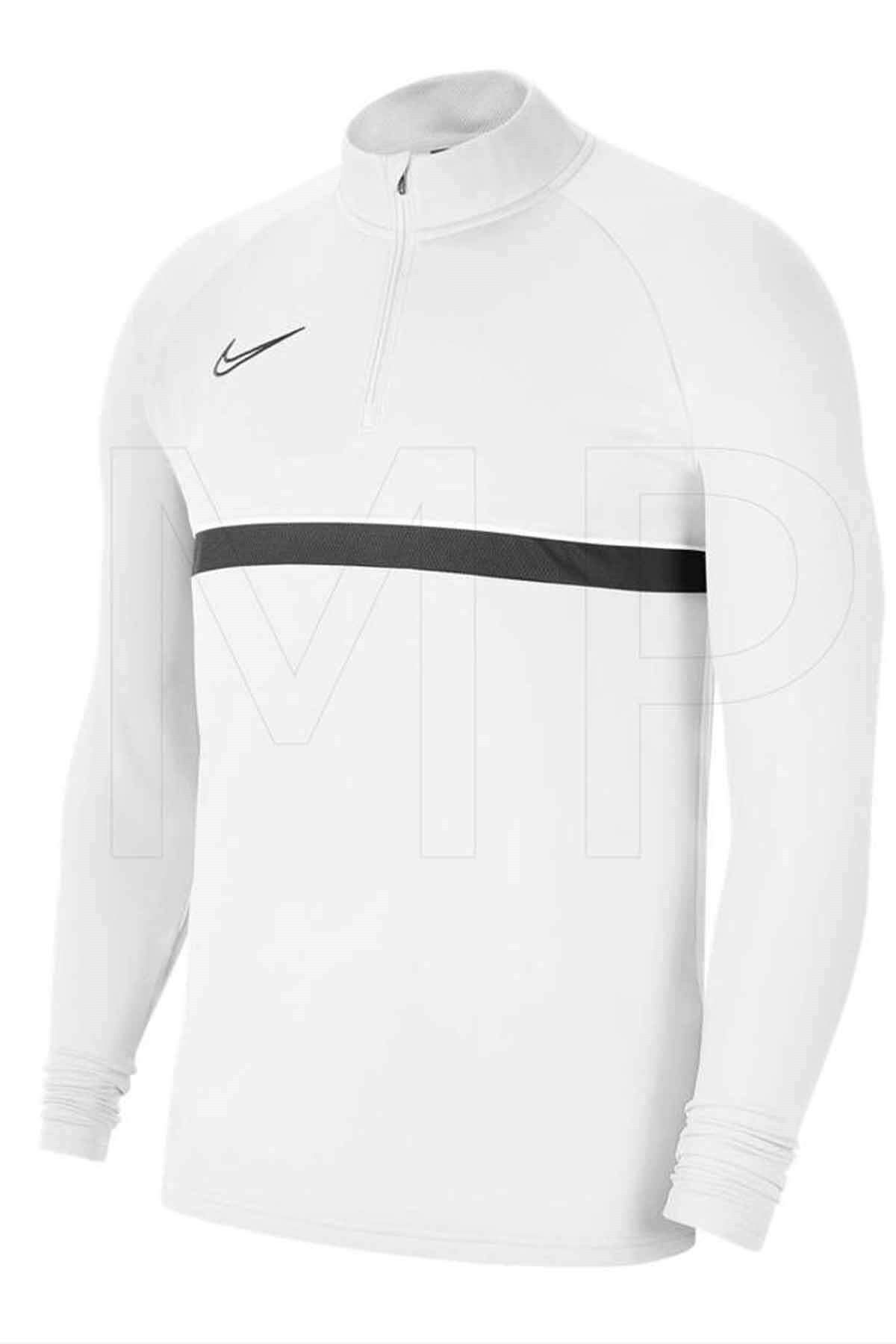 Nike Df Acd21 Dril Top Erkek Eşofman Üst Cw6110-100-beyaz