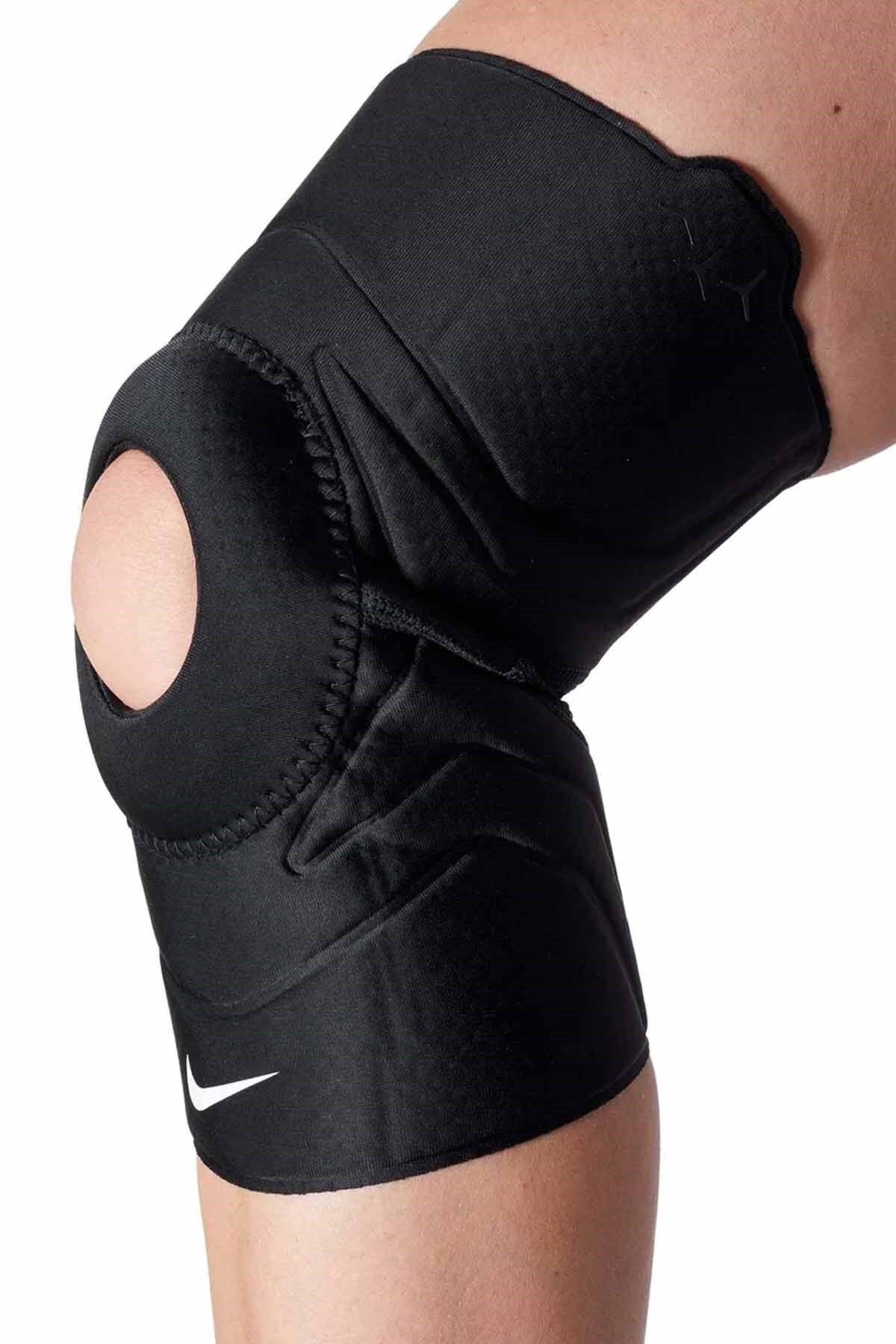 Nike Pro Open Patella Knee Sleeve 3.0 Unisex Voleybol Dizliği N.100.0675.010-siyah