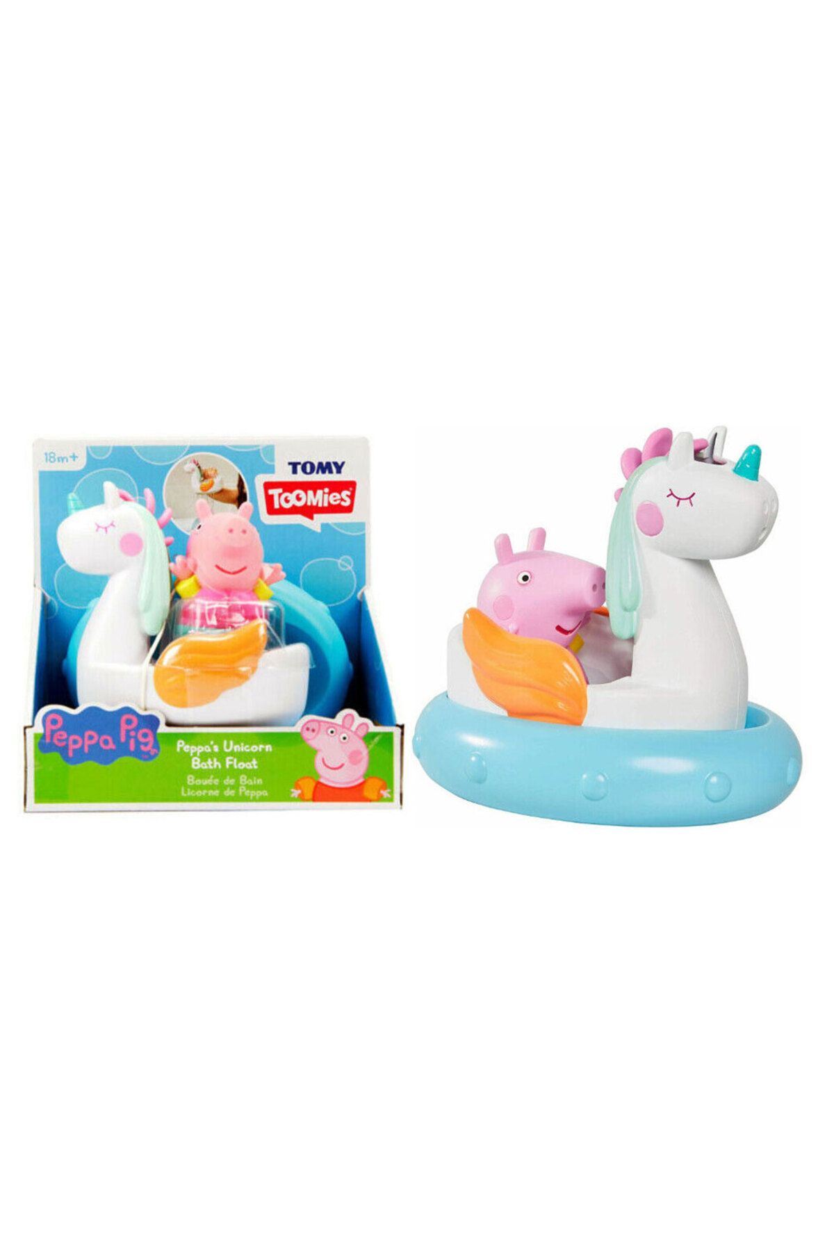 Tomy Peppa Pig Yüzen Unicorn Banyo Oyuncağı E73106C1