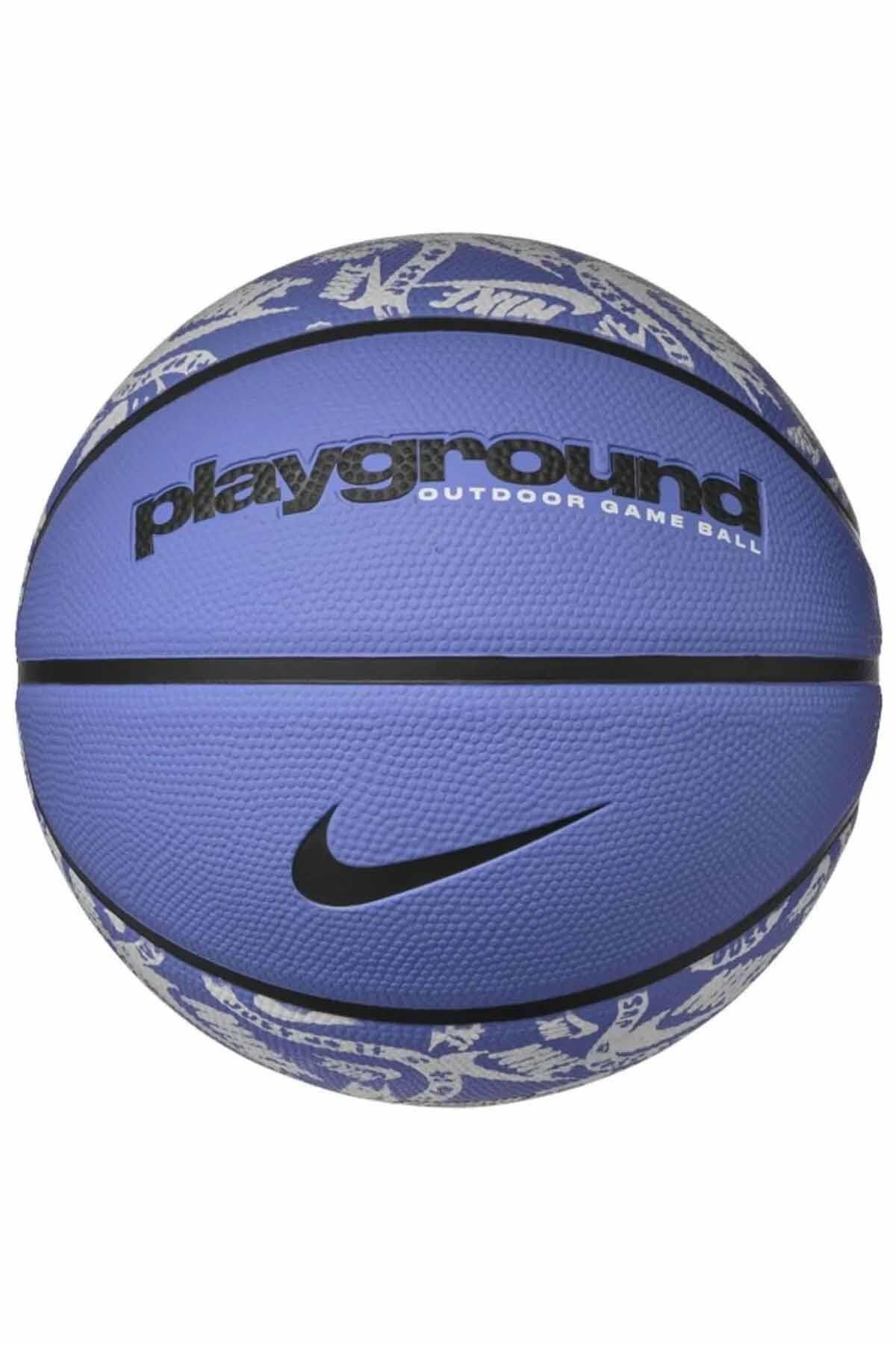 Nike Everyday Playground 8p Unisex Basketbol Topu N.100.4371.431.07-mavı